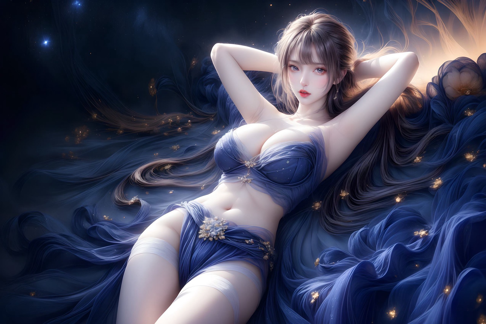 图片[19]-AI绘画 314 紫白少女[95P] – 速更版-美库