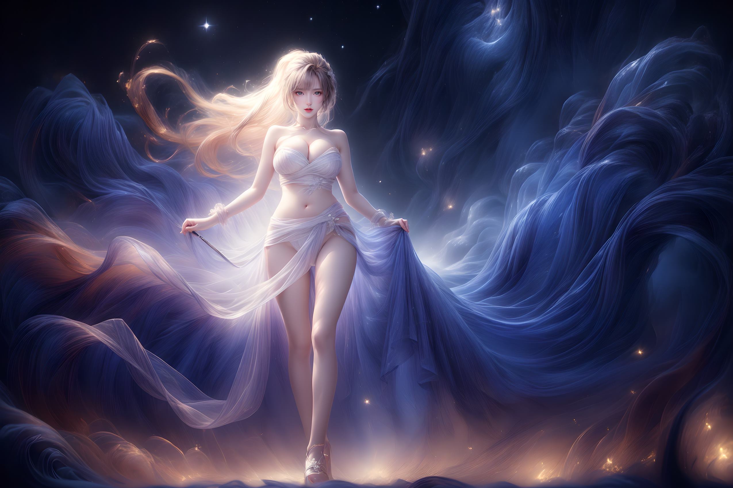 图片[30]-AI绘画 314 紫白少女[95P] – 速更版-美库