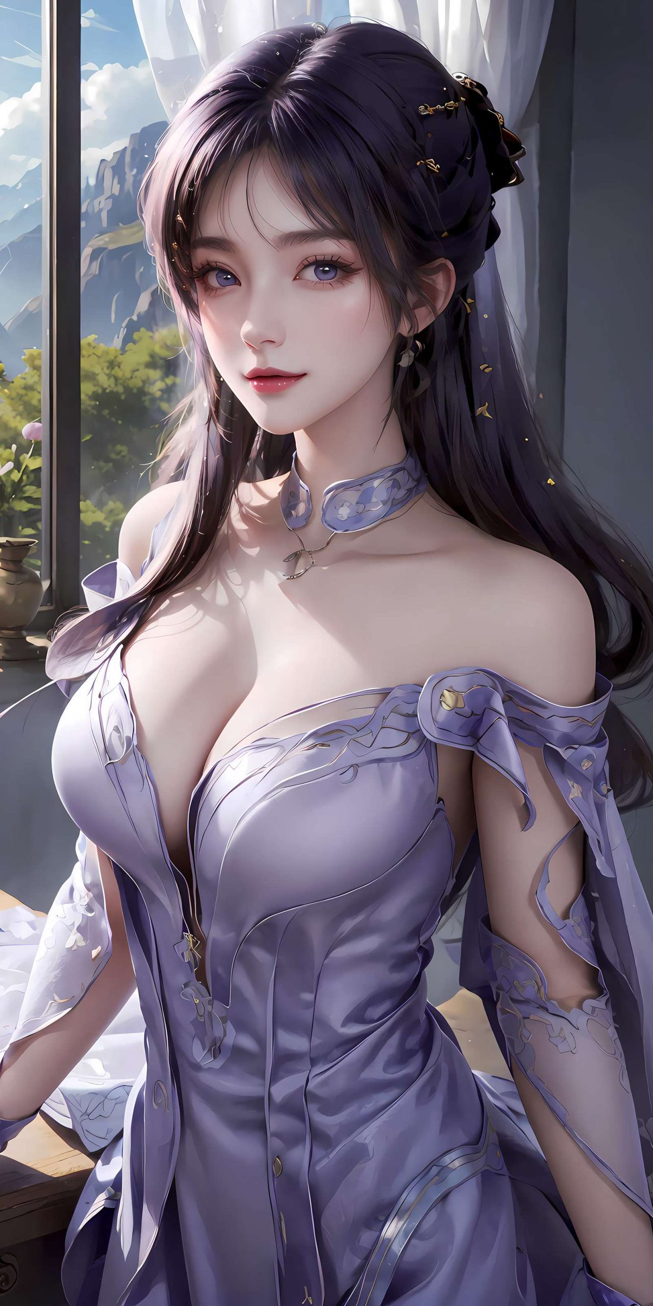 图片[25]-AI绘画 315 姬紫月[52P] – 速更版-美库