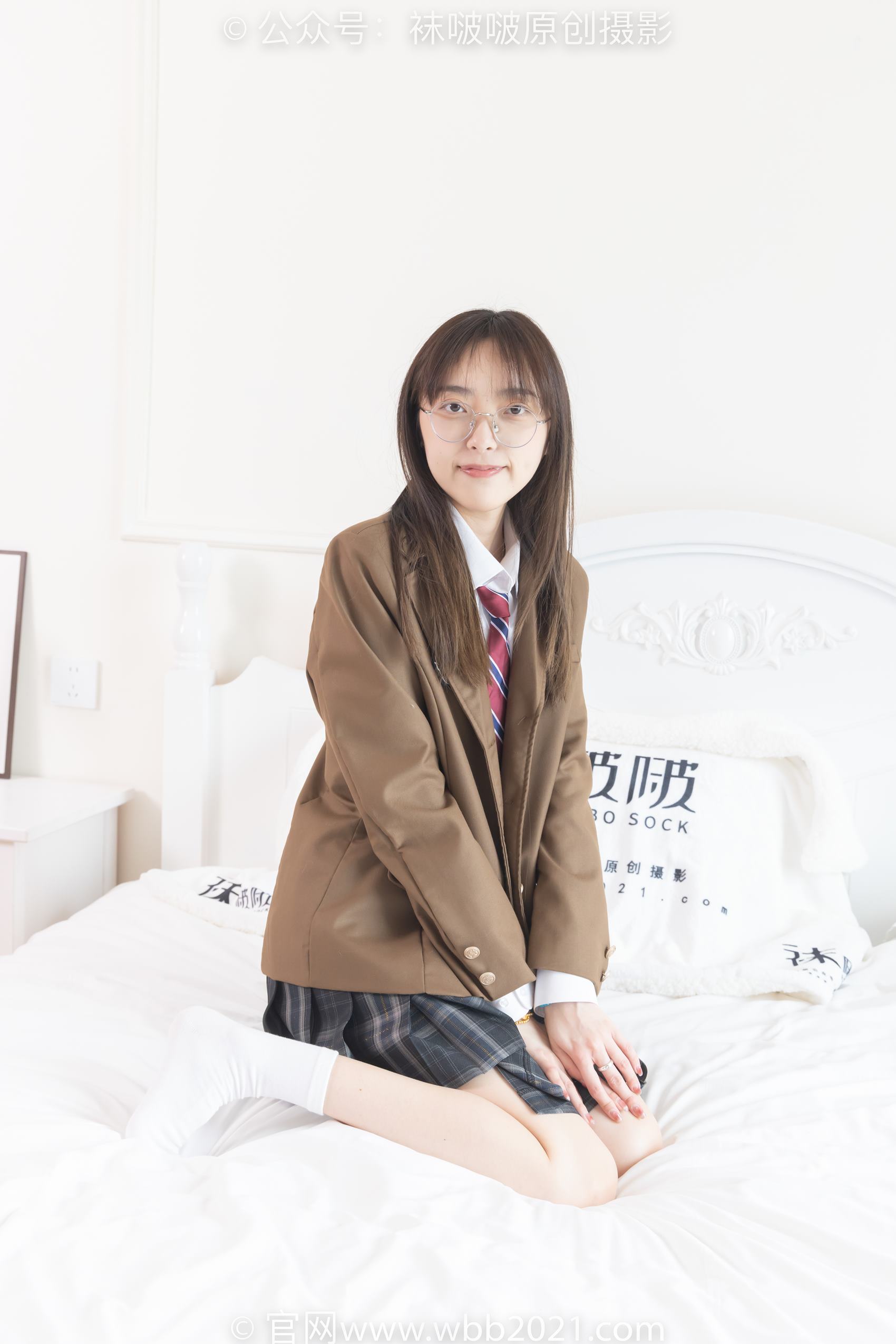 图片[27]-[BoBoSocks袜啵啵]NO.370 稚予-板鞋、白棉袜、灰色棉船袜[140P] – 速更版-美库