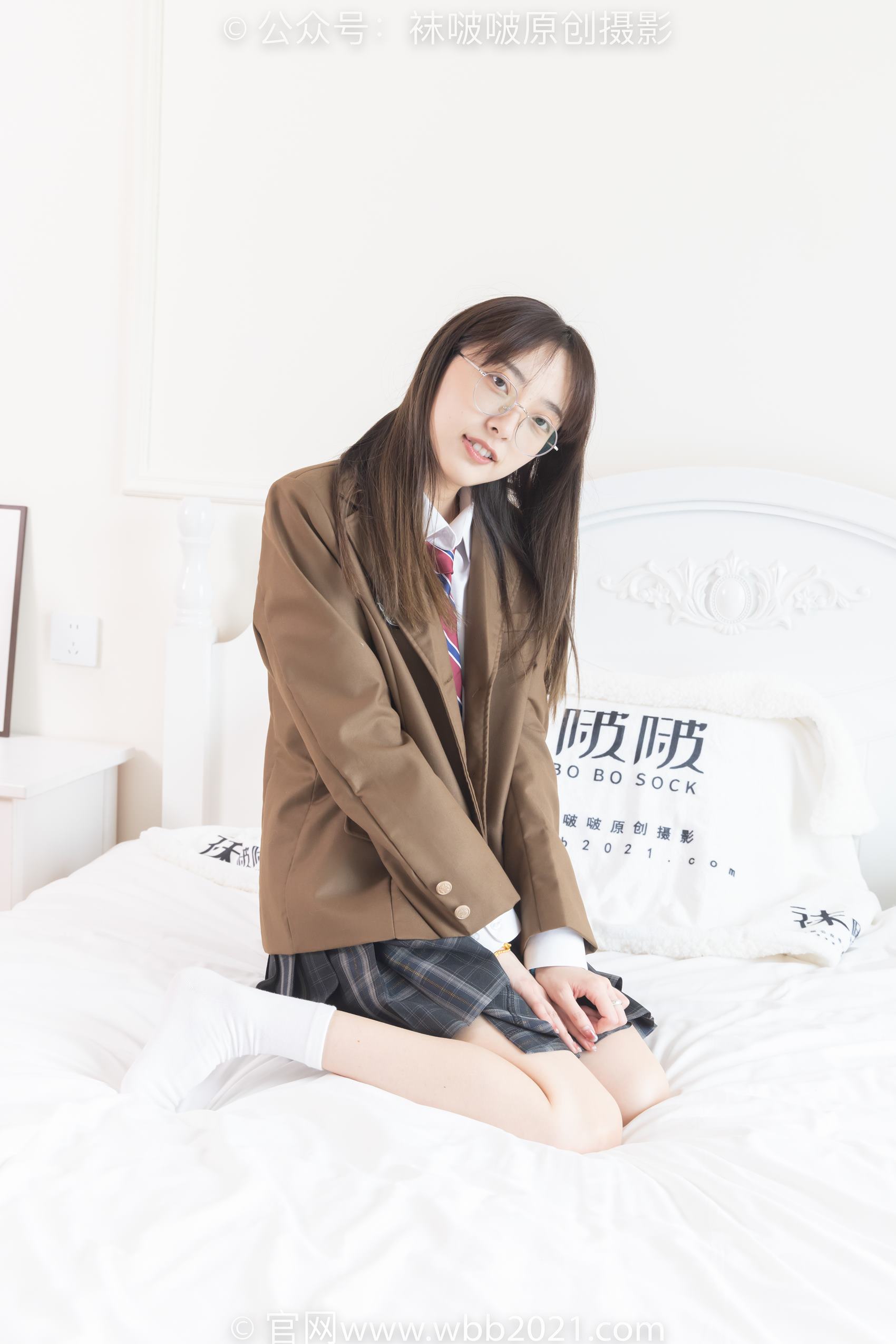 图片[28]-[BoBoSocks袜啵啵]NO.370 稚予-板鞋、白棉袜、灰色棉船袜[140P] – 速更版-美库