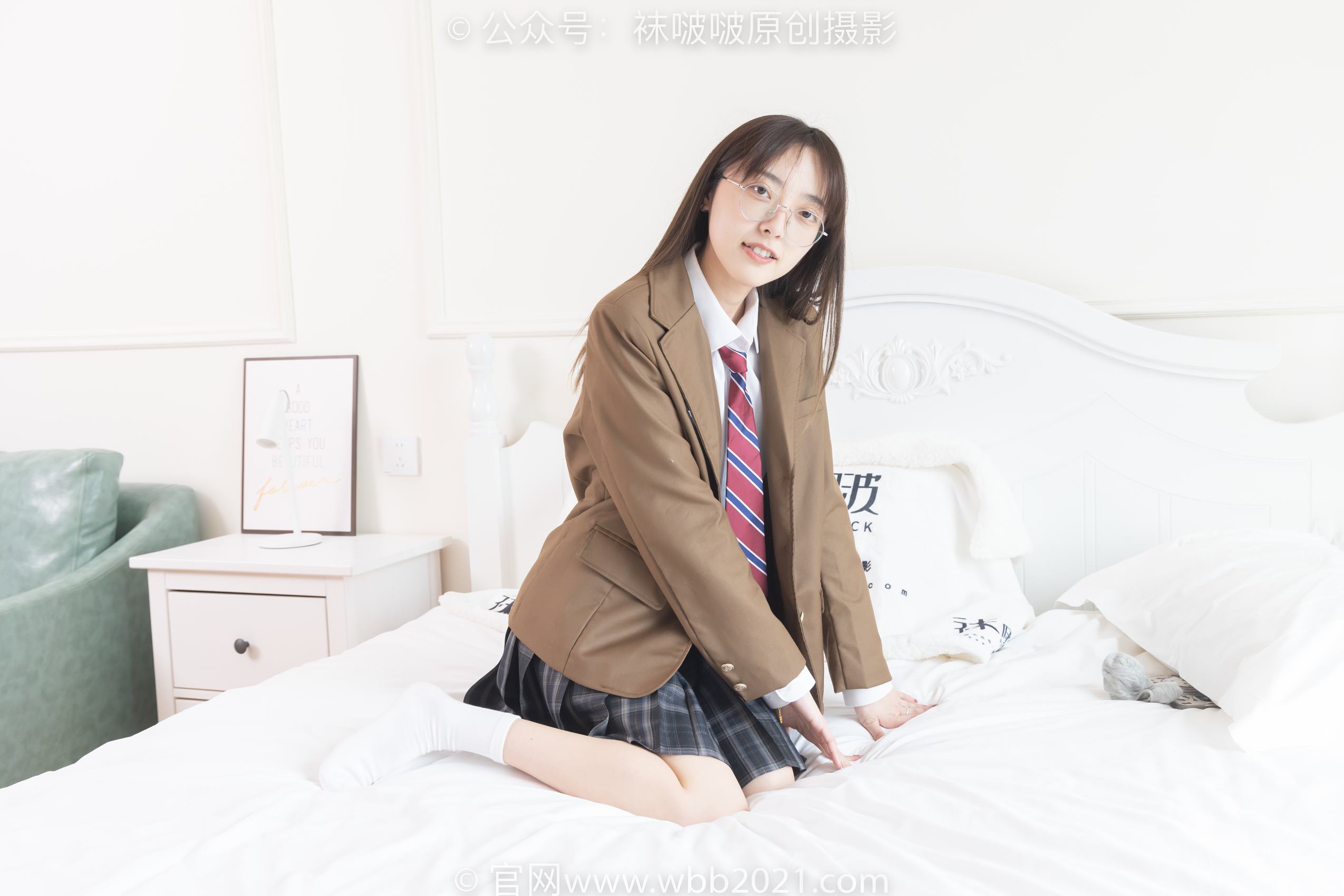 图片[32]-[BoBoSocks袜啵啵]NO.370 稚予-板鞋、白棉袜、灰色棉船袜[140P] – 速更版-美库