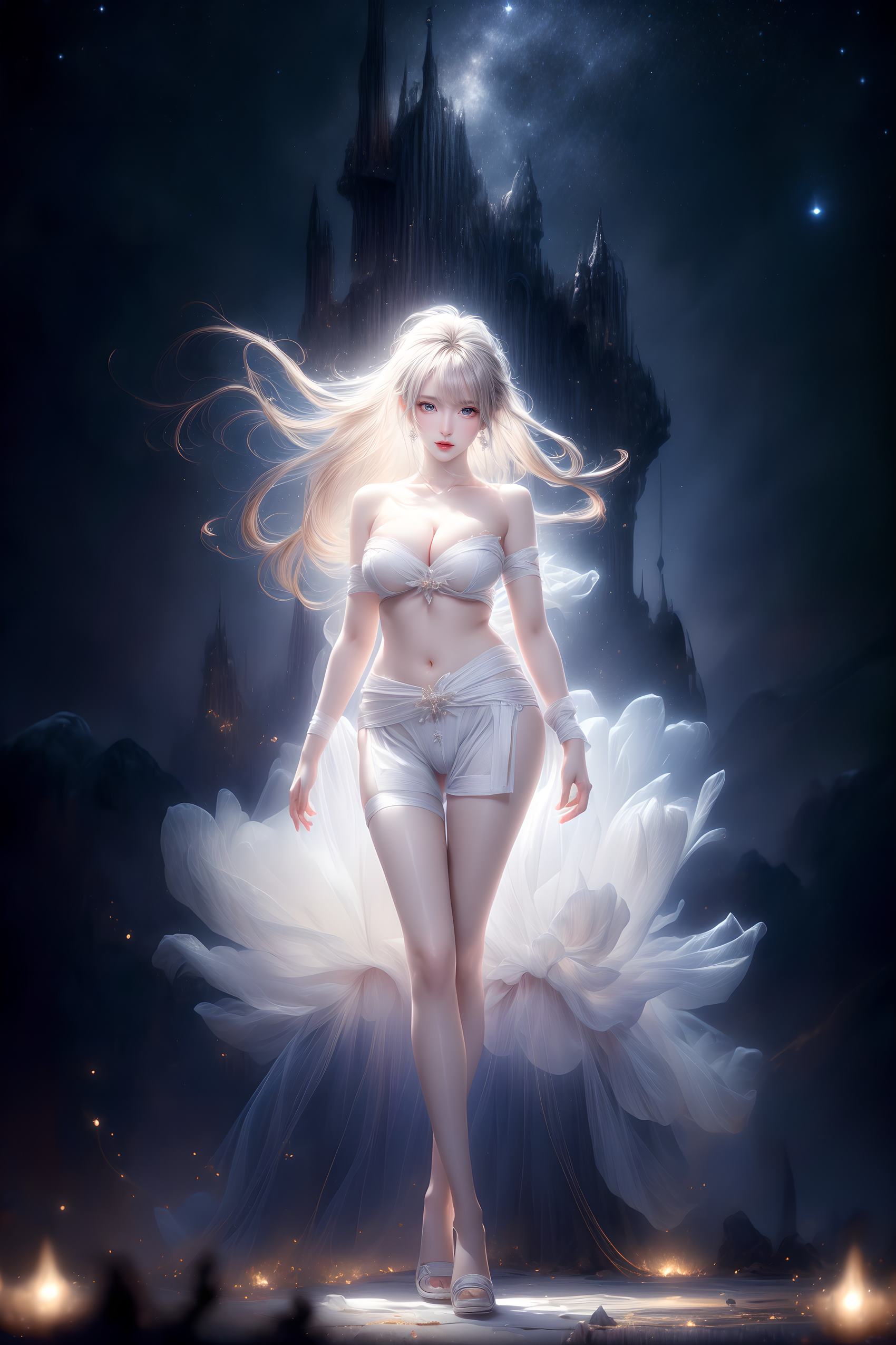 图片[54]-AI绘画 314 紫白少女[95P] – 速更版-美库