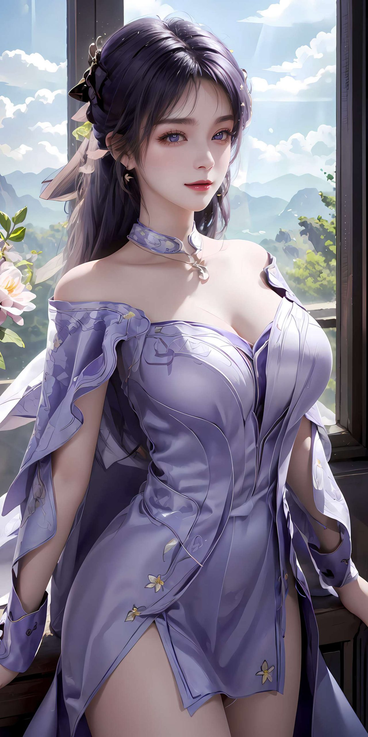 图片[35]-AI绘画 315 姬紫月[52P] – 速更版-美库