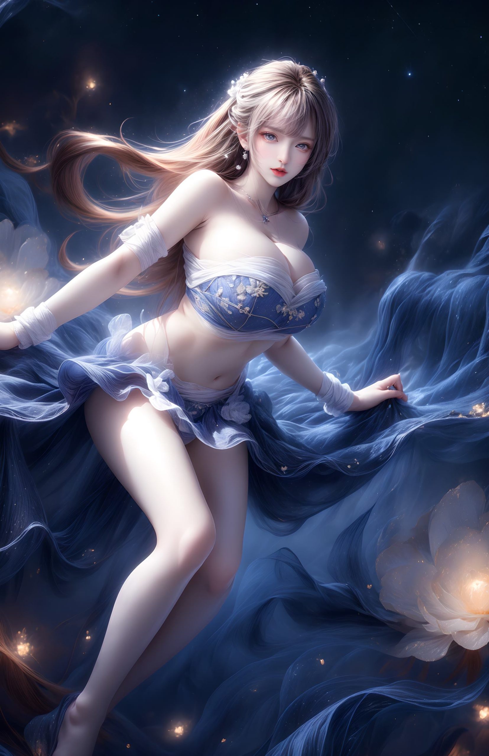 图片[59]-AI绘画 314 紫白少女[95P] – 速更版-美库