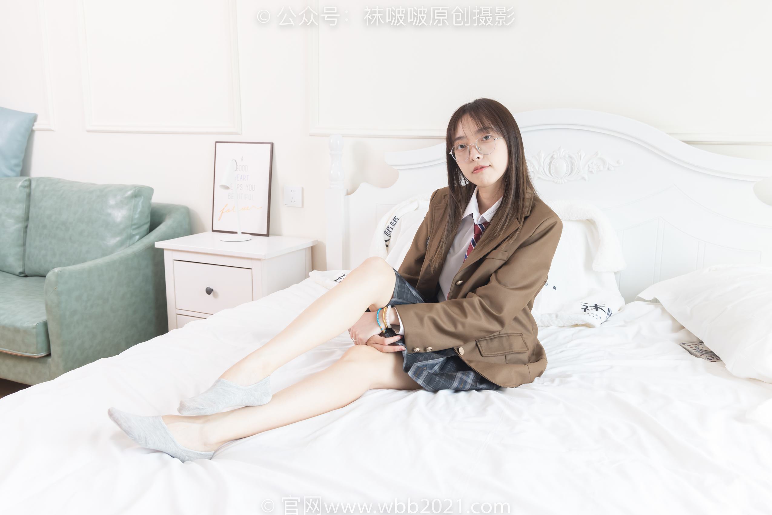 图片[47]-[BoBoSocks袜啵啵]NO.370 稚予-板鞋、白棉袜、灰色棉船袜[140P] – 速更版-美库