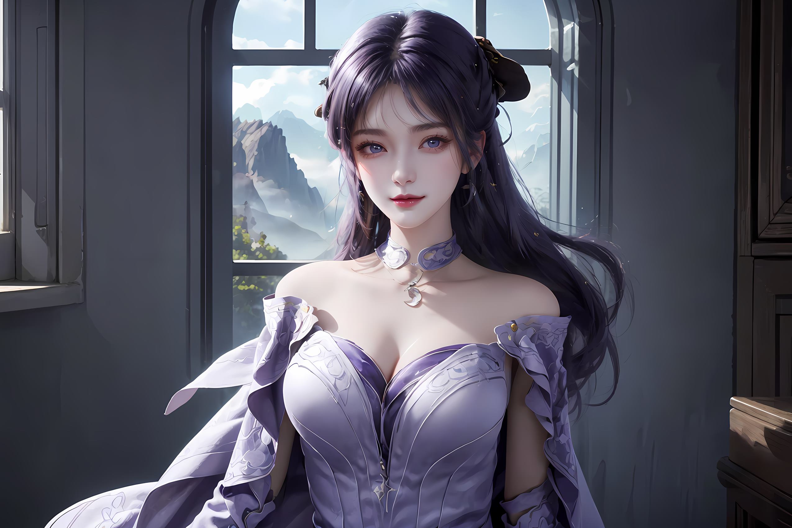 图片[44]-AI绘画 315 姬紫月[52P] – 速更版-美库