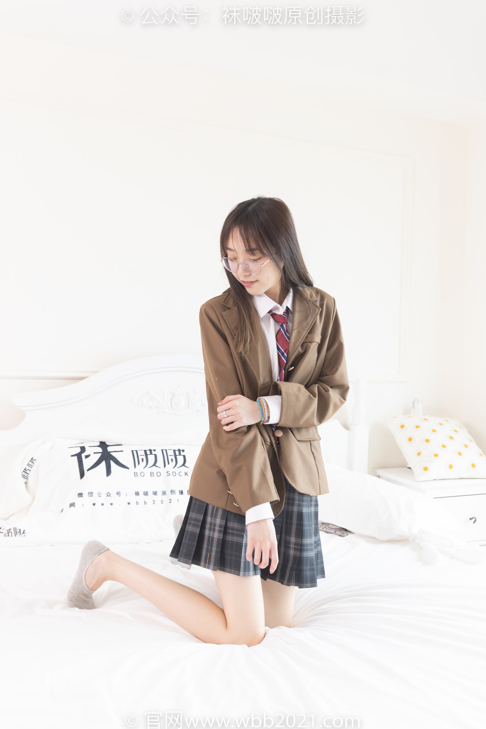 图片[48]-[BoBoSocks袜啵啵]NO.370 稚予-板鞋、白棉袜、灰色棉船袜[140P] – 速更版-美库