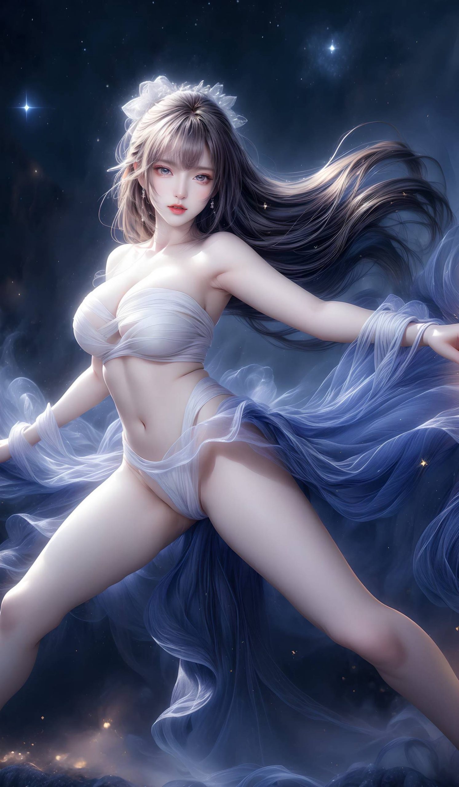 图片[70]-AI绘画 314 紫白少女[95P] – 速更版-美库