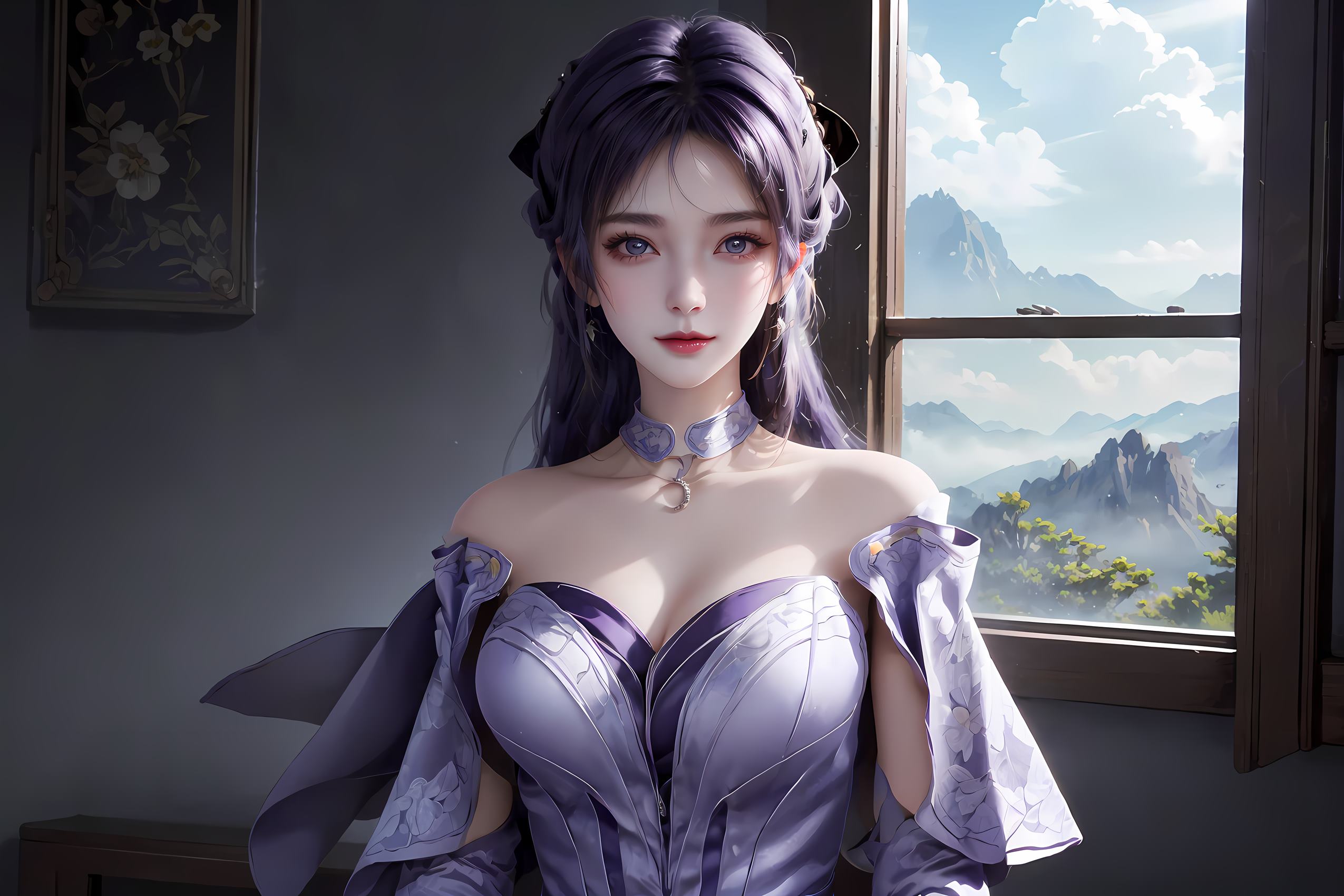 图片[47]-AI绘画 315 姬紫月[52P] – 速更版-美库