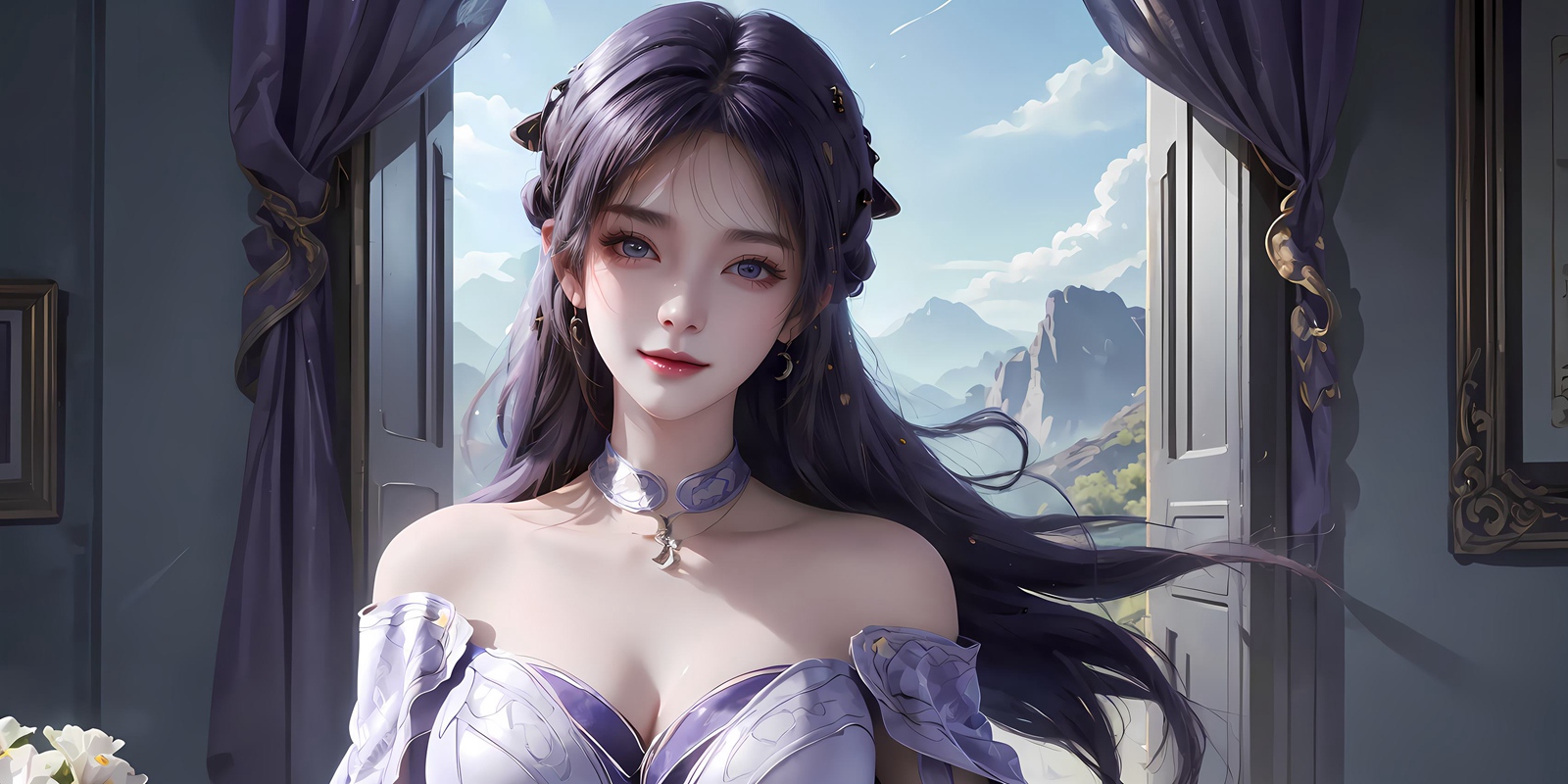 图片[49]-AI绘画 315 姬紫月[52P] – 速更版-美库