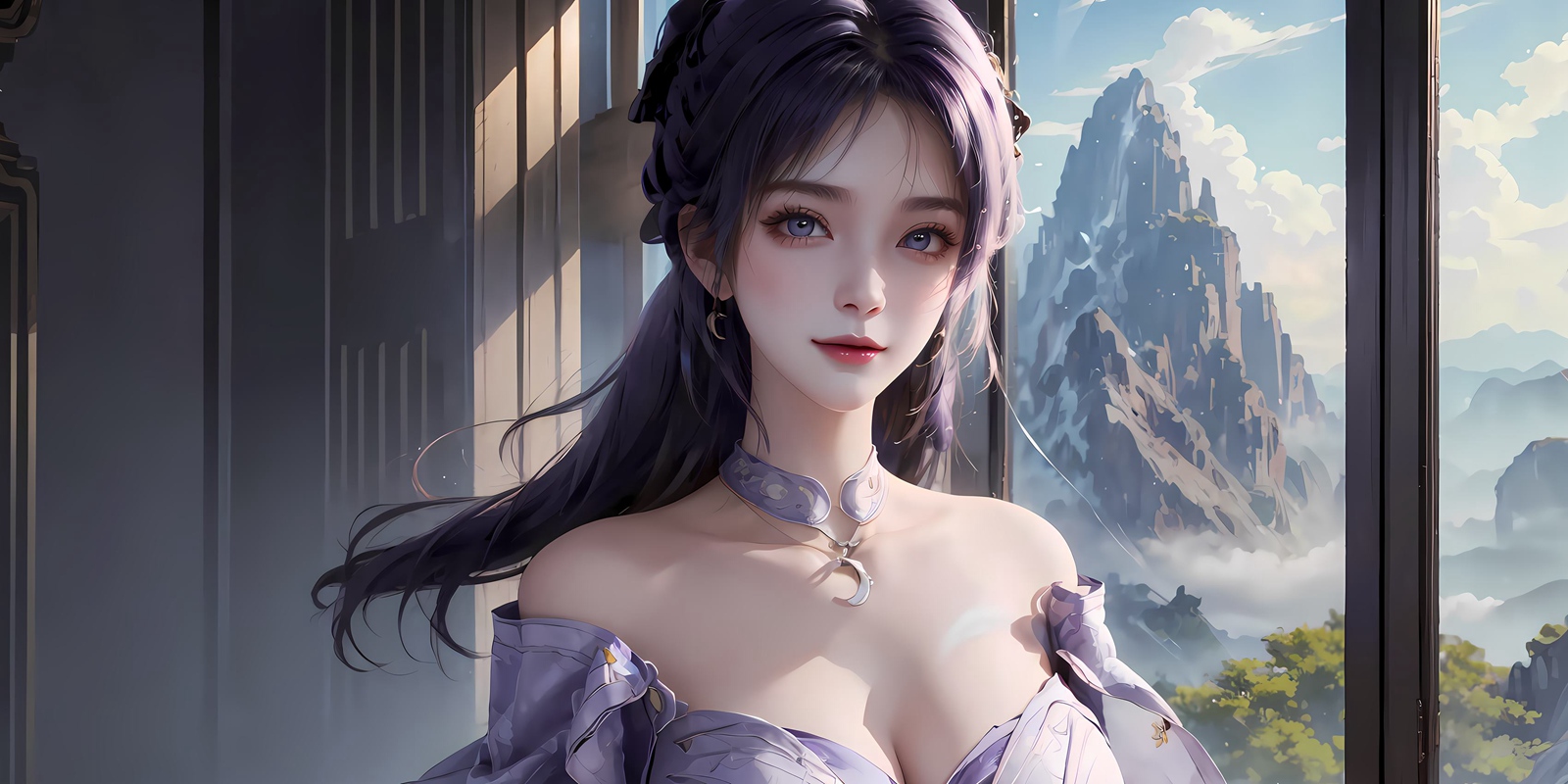 图片[50]-AI绘画 315 姬紫月[52P] – 速更版-美库