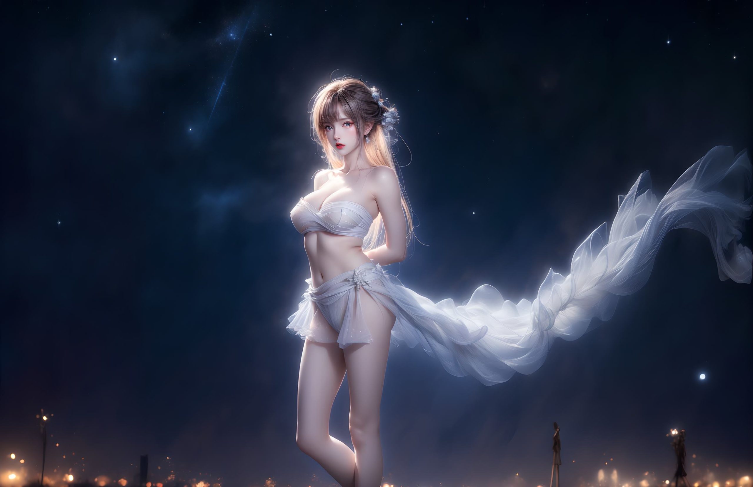 图片[75]-AI绘画 314 紫白少女[95P] – 速更版-美库