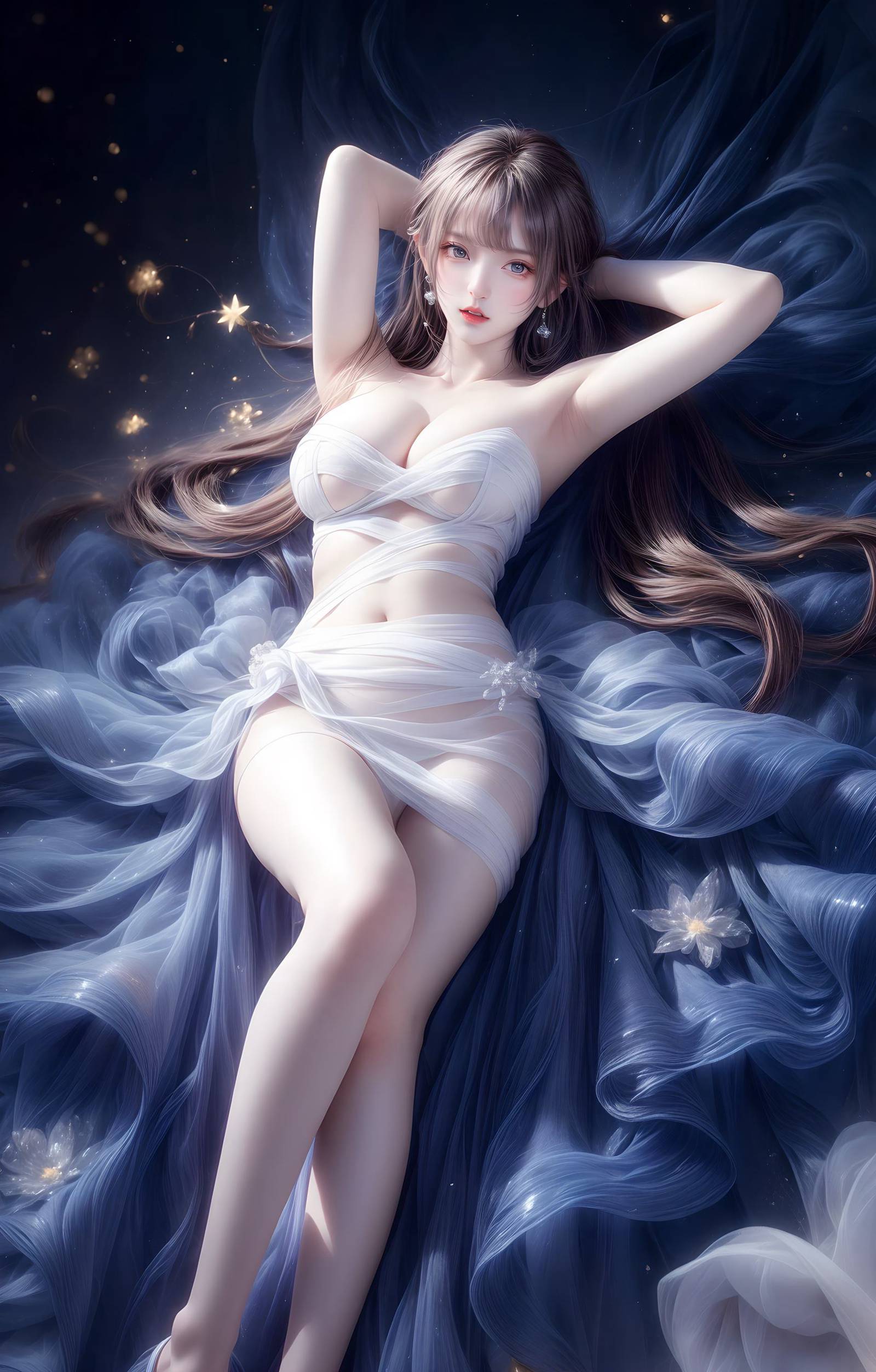 图片[82]-AI绘画 314 紫白少女[95P] – 速更版-美库