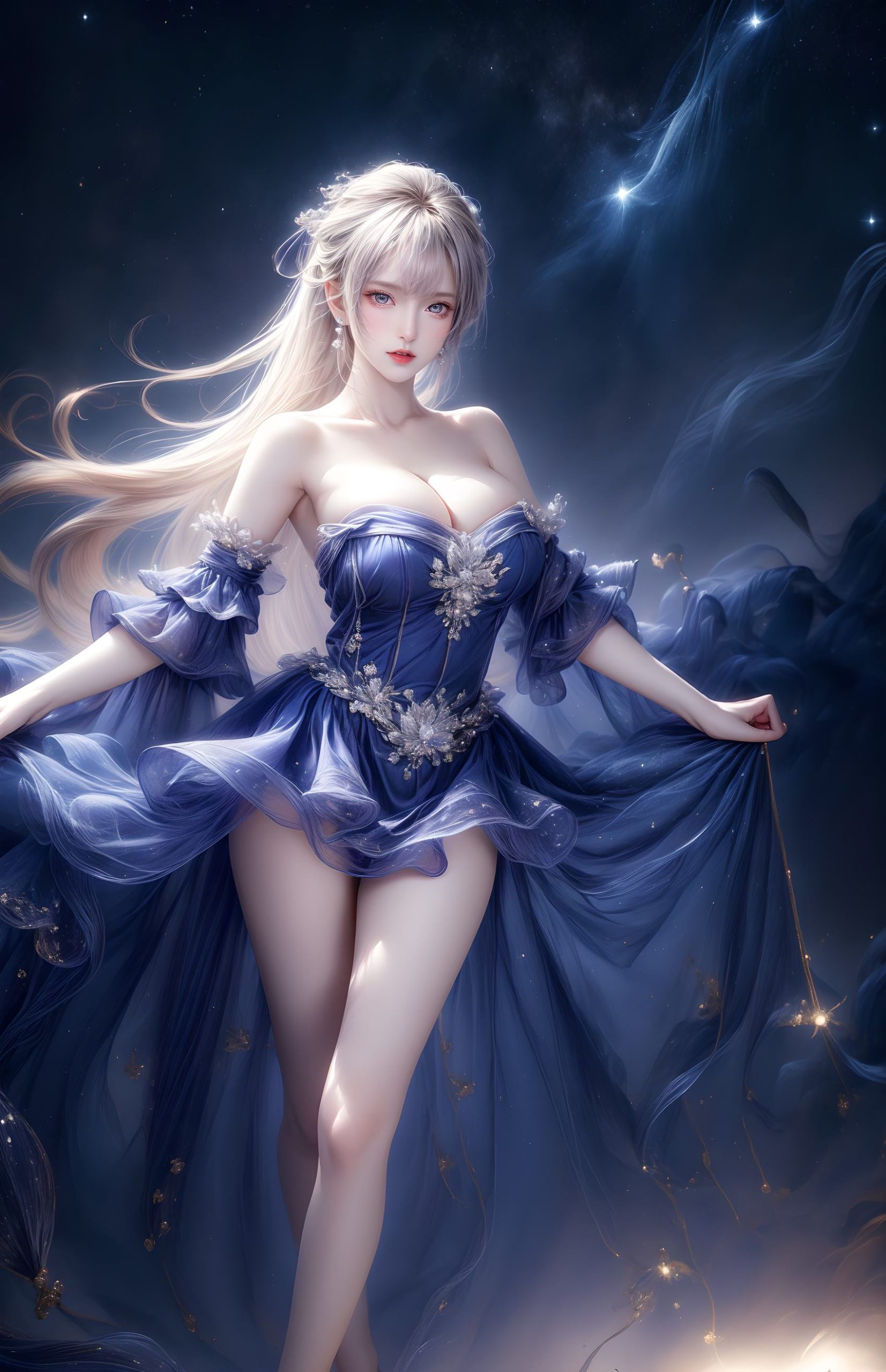 图片[91]-AI绘画 314 紫白少女[95P] – 速更版-美库