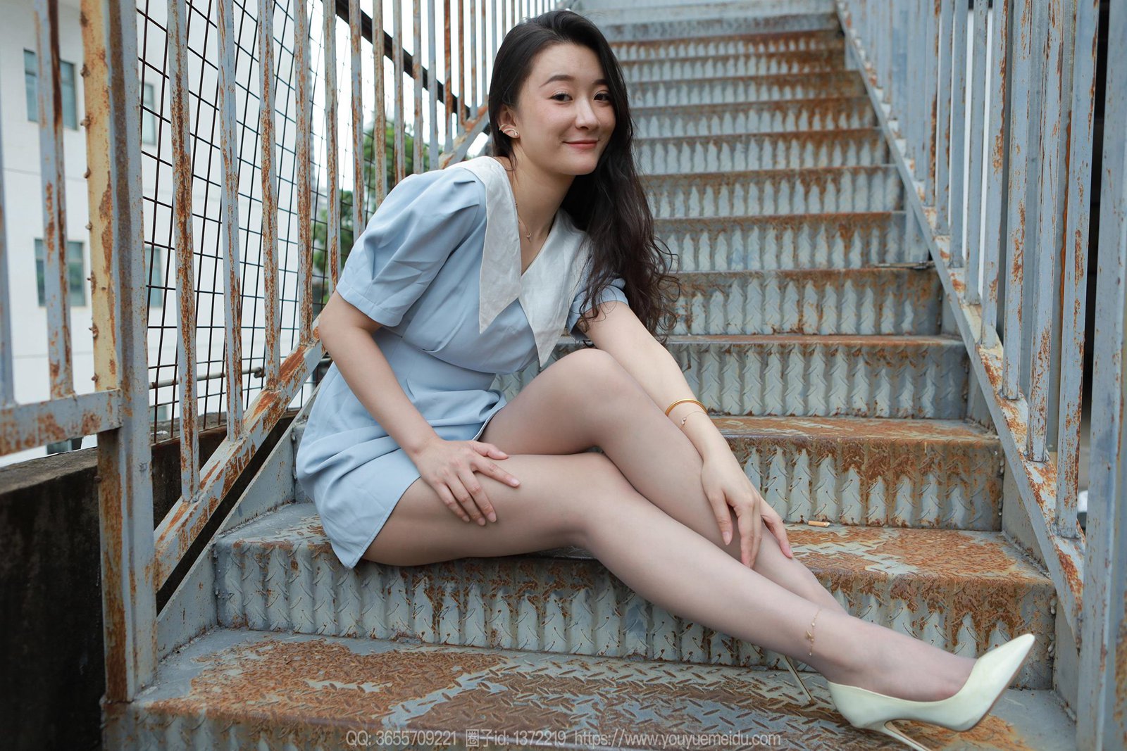 图片[30]-[IESS异思趣向] 2024.04.22 丝享家1722：秋秋《蓝裙甜妹》[89P] – 速更版-美库