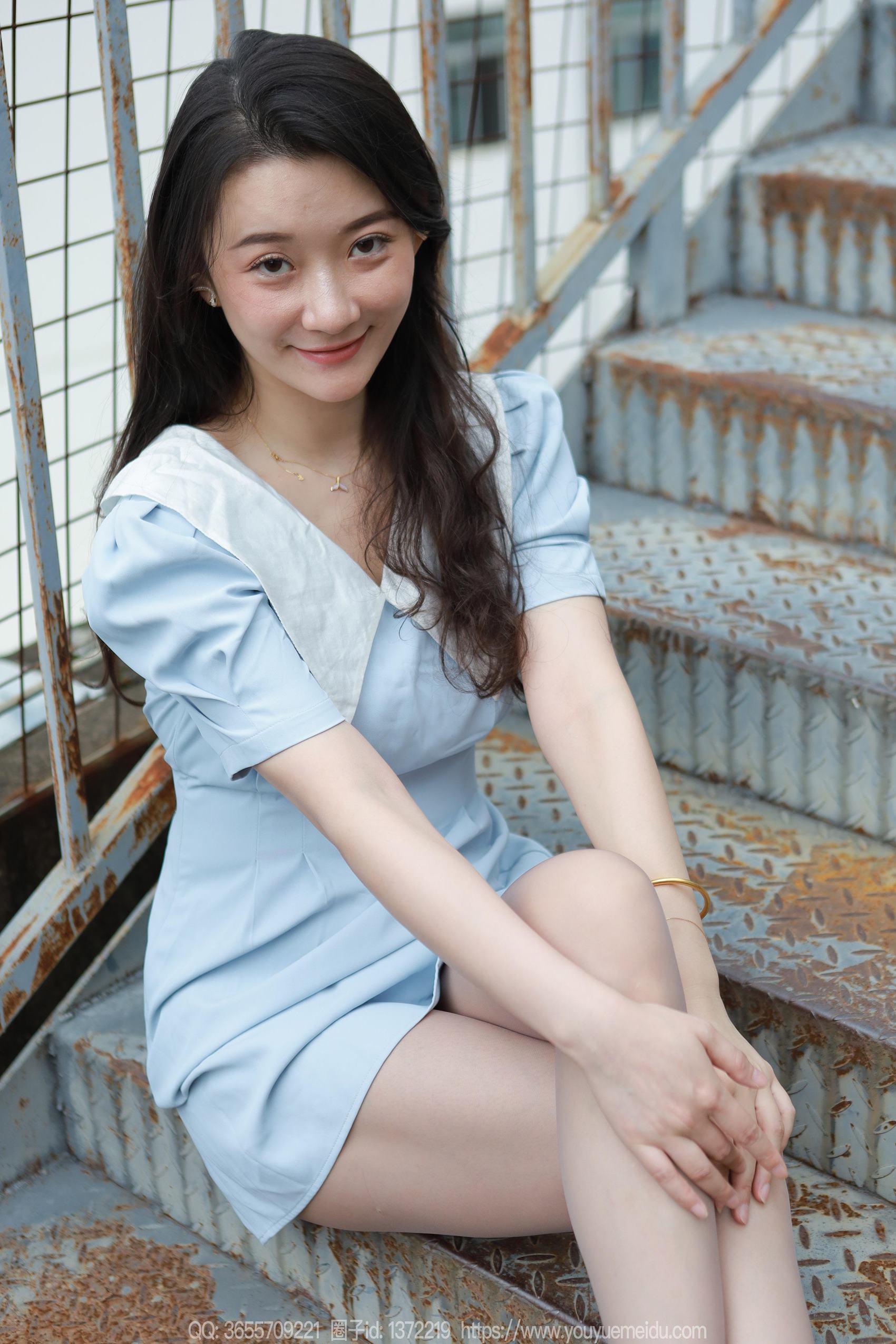 图片[36]-[IESS异思趣向] 2024.04.22 丝享家1722：秋秋《蓝裙甜妹》[89P] – 速更版-美库