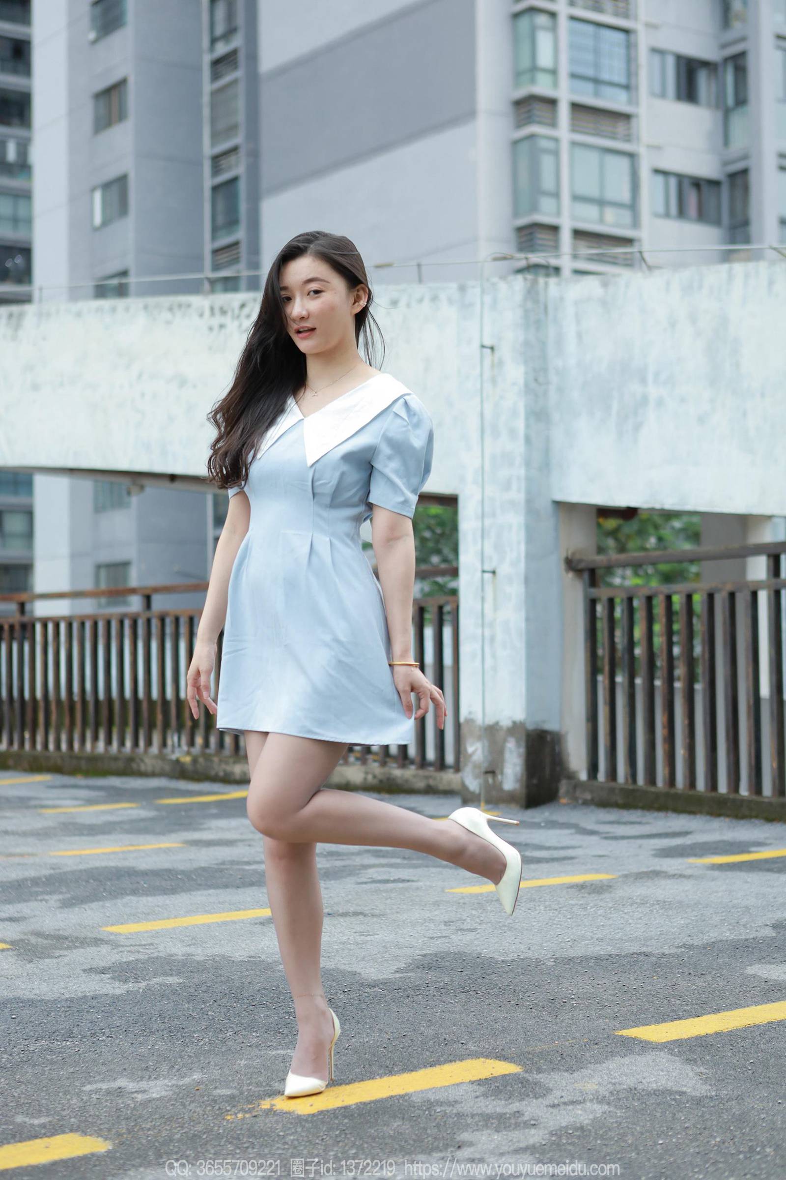 图片[49]-[IESS异思趣向] 2024.04.22 丝享家1722：秋秋《蓝裙甜妹》[89P] – 速更版-美库