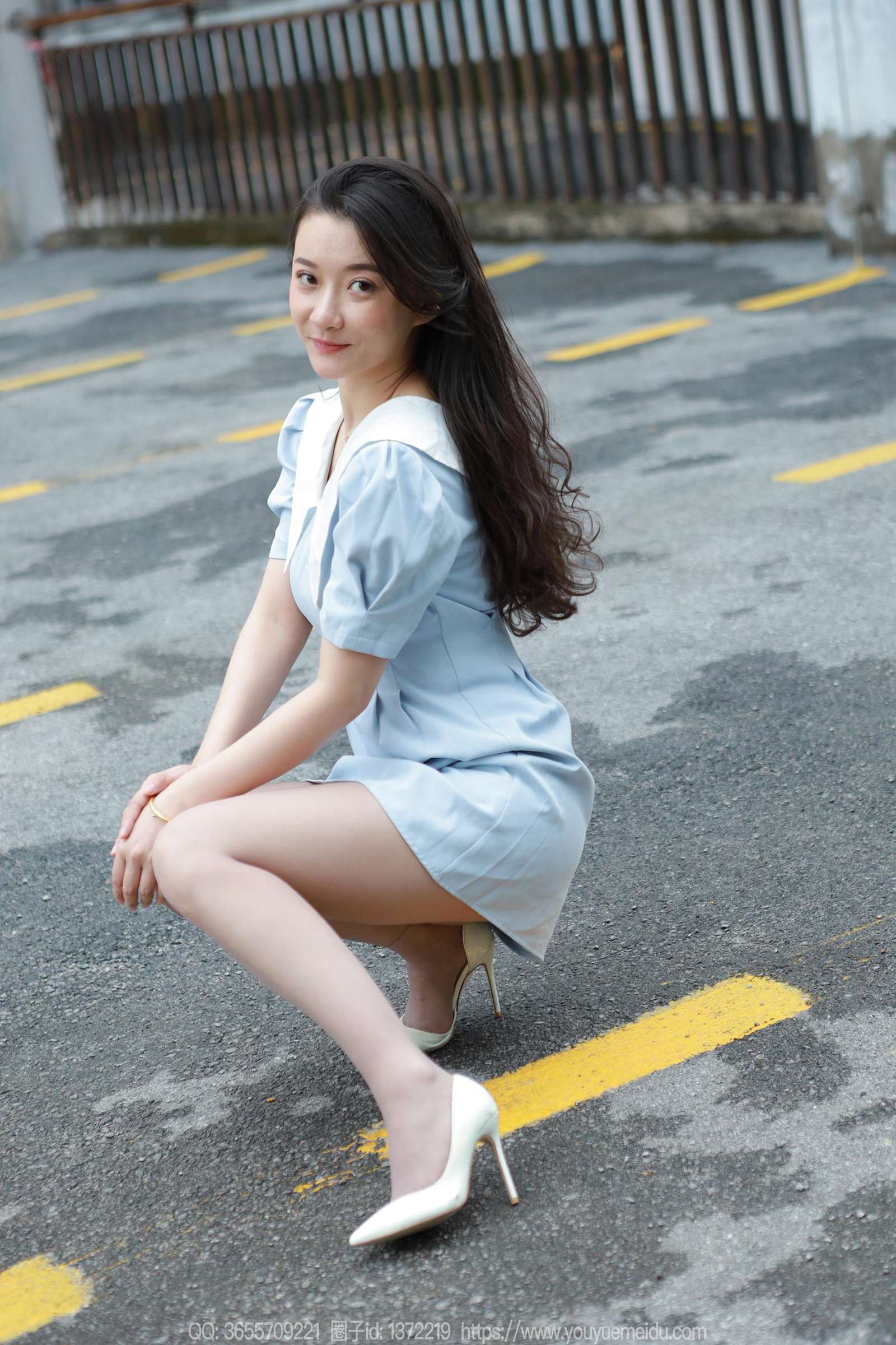 图片[52]-[IESS异思趣向] 2024.04.22 丝享家1722：秋秋《蓝裙甜妹》[89P] – 速更版-美库