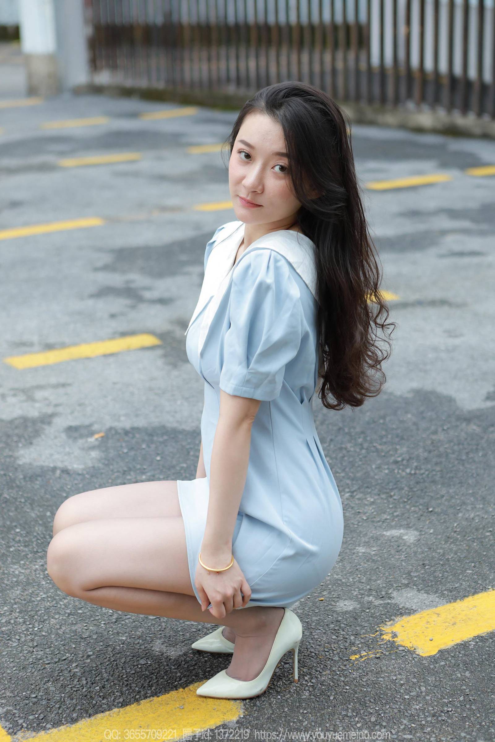 图片[53]-[IESS异思趣向] 2024.04.22 丝享家1722：秋秋《蓝裙甜妹》[89P] – 速更版-美库