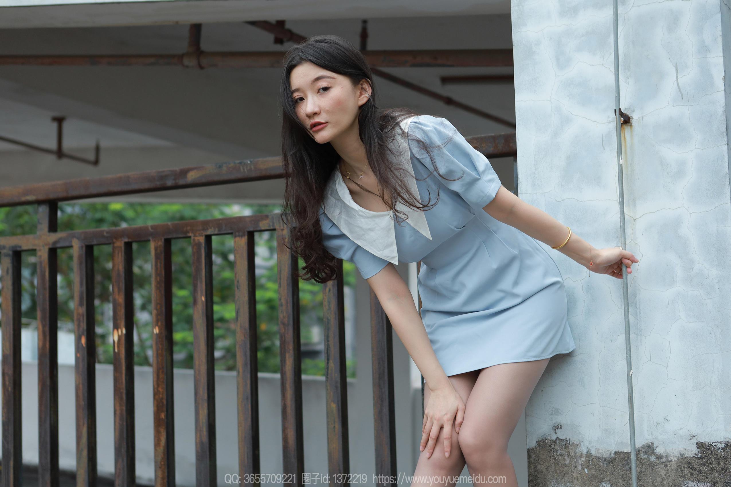 图片[82]-[IESS异思趣向] 2024.04.22 丝享家1722：秋秋《蓝裙甜妹》[89P] – 速更版-美库