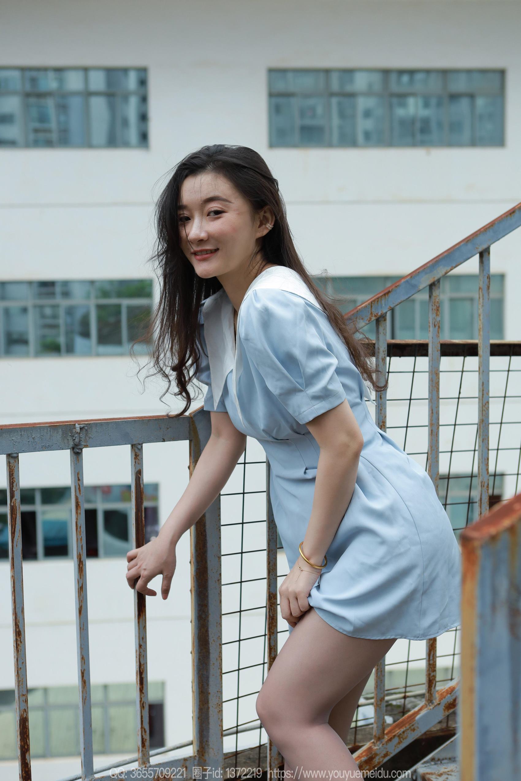 图片[90]-[IESS异思趣向] 2024.04.22 丝享家1722：秋秋《蓝裙甜妹》[89P] – 速更版-美库