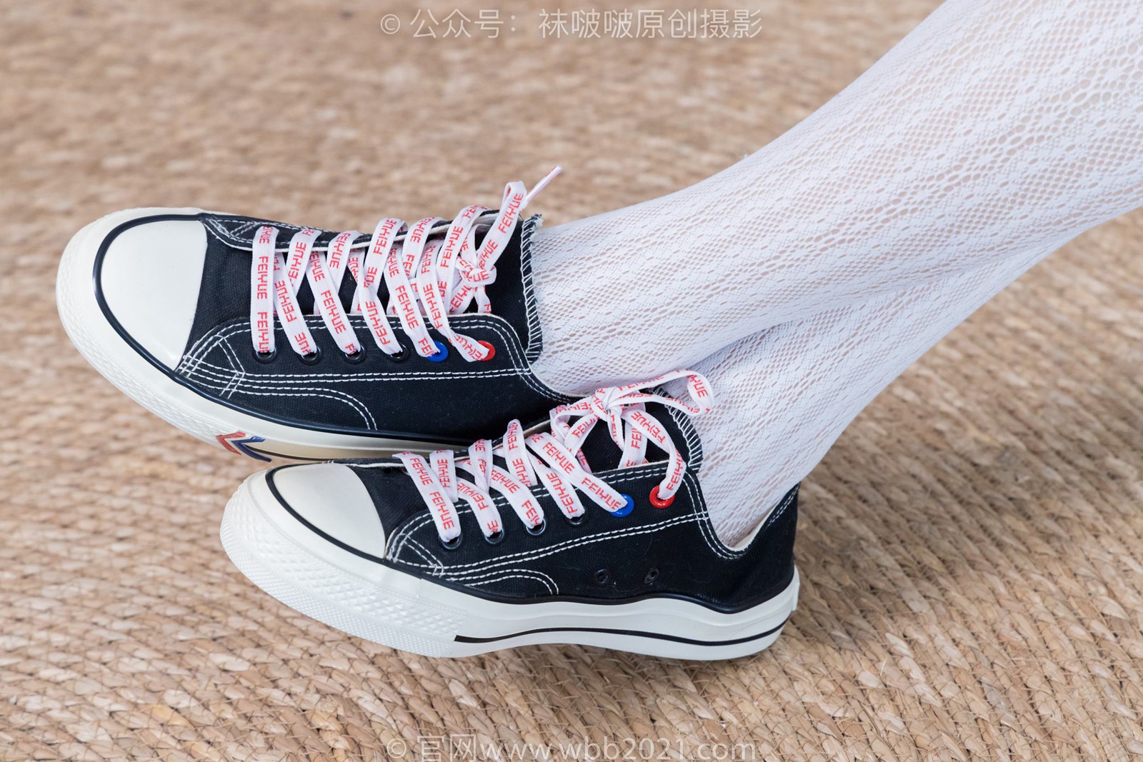 图片[50]-[BoBoSocks袜啵啵]NO.372 甜甜圈-板鞋、白色蕾丝袜、可拆卸牛仔裤、裤里丝[140P] – 速更版-美库