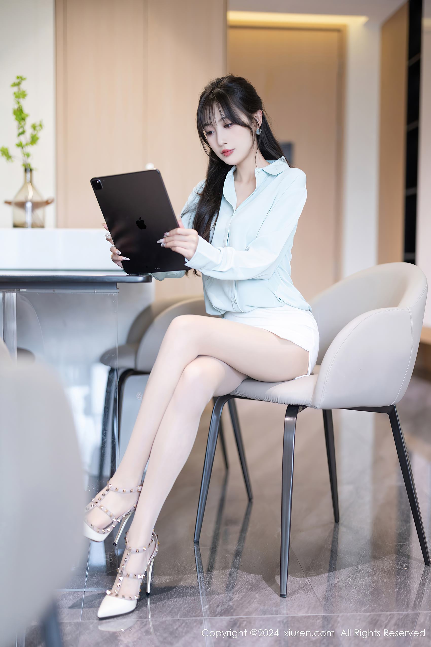 图片[17]-[Xiuren秀人网]2024.05.23 NO.8589 林星阑 文秘小助理 [32+1P] – 速更版-美库