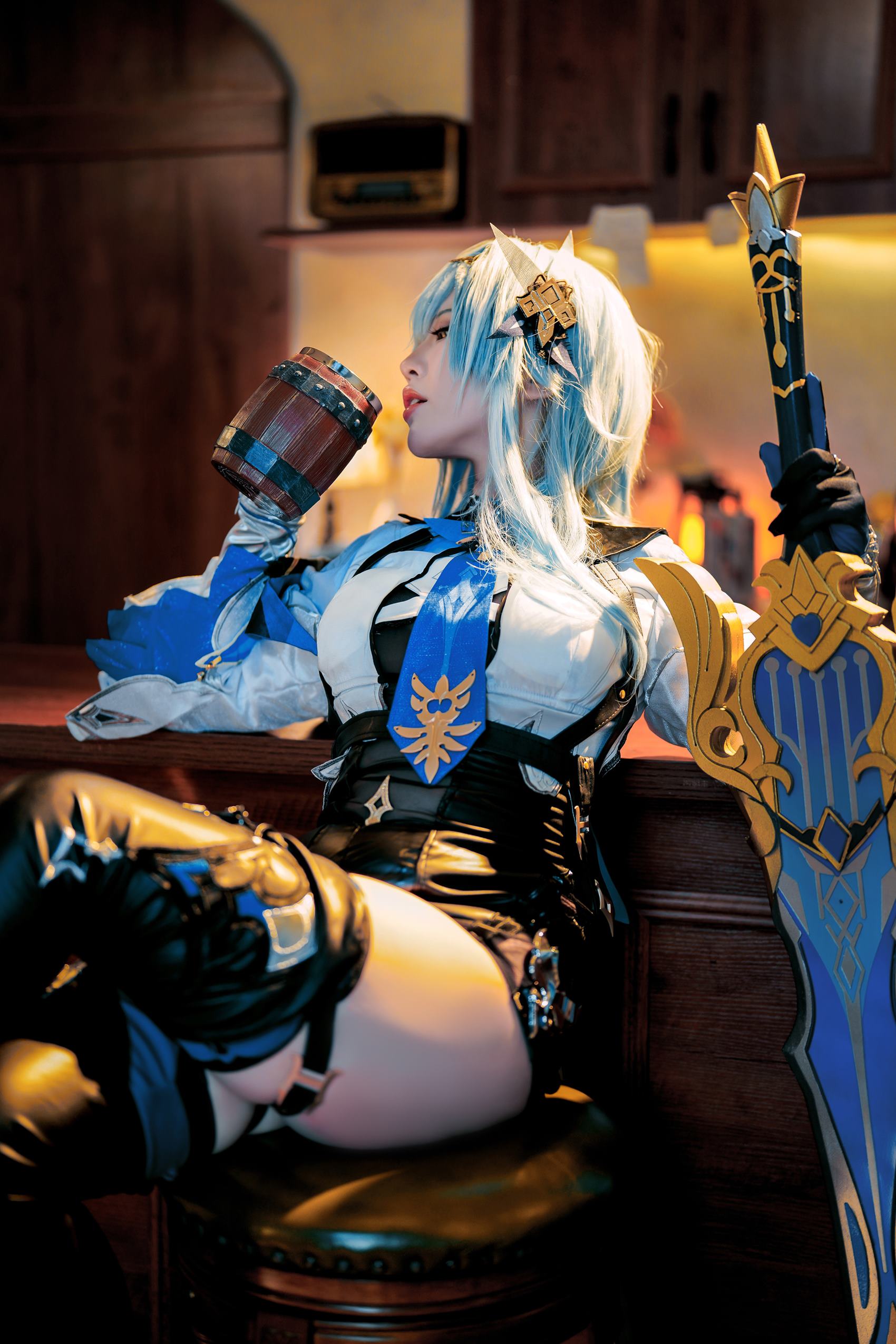 图片[11]-半半子  – 原神优菈[55P] – 速更版-美库