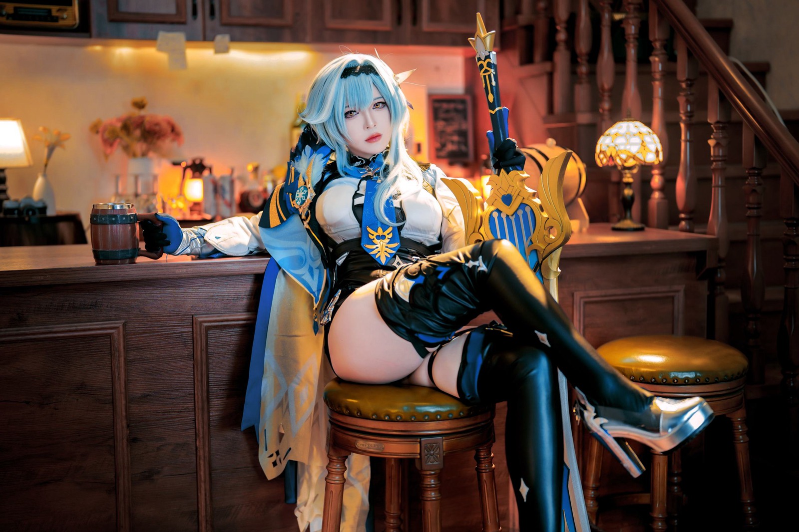 图片[13]-半半子  – 原神优菈[55P] – 速更版-美库