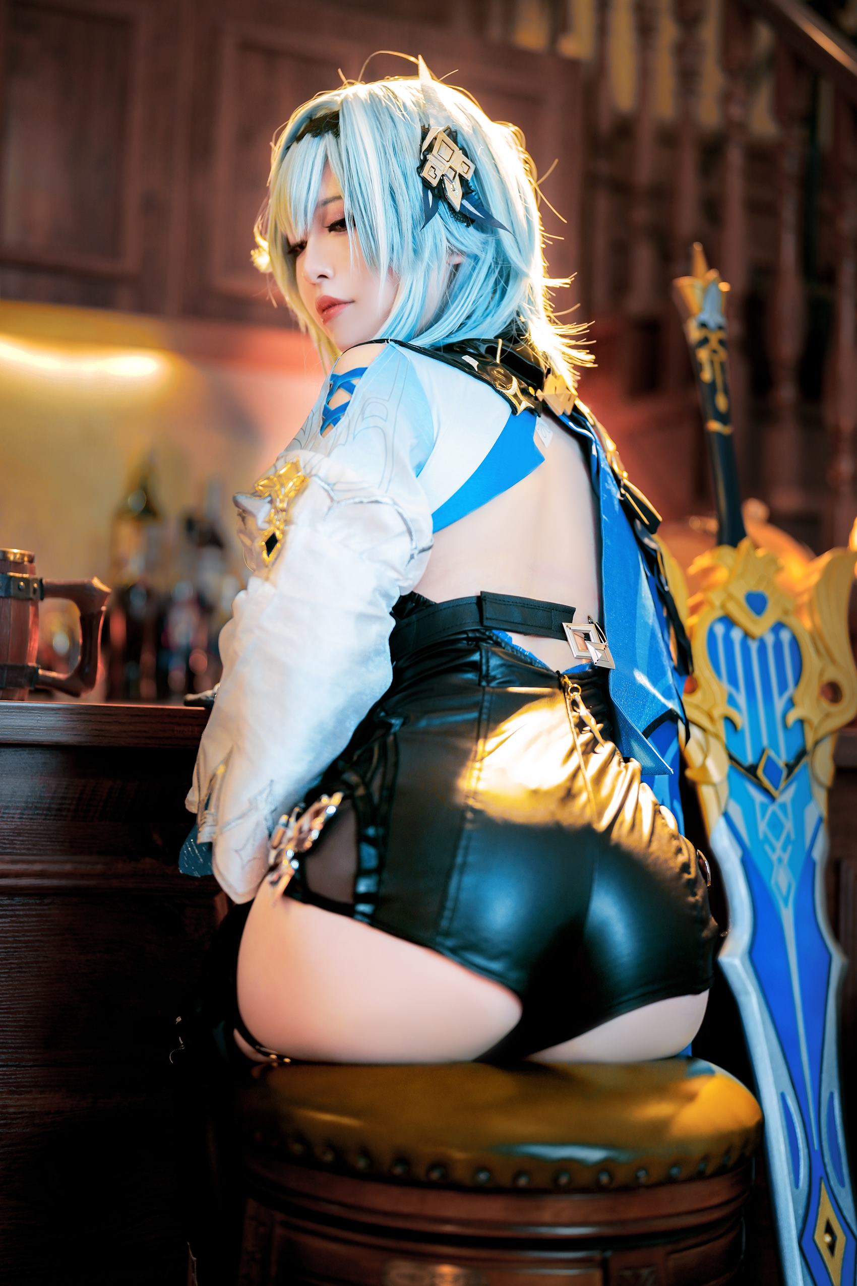 图片[15]-半半子  – 原神优菈[55P] – 速更版-美库