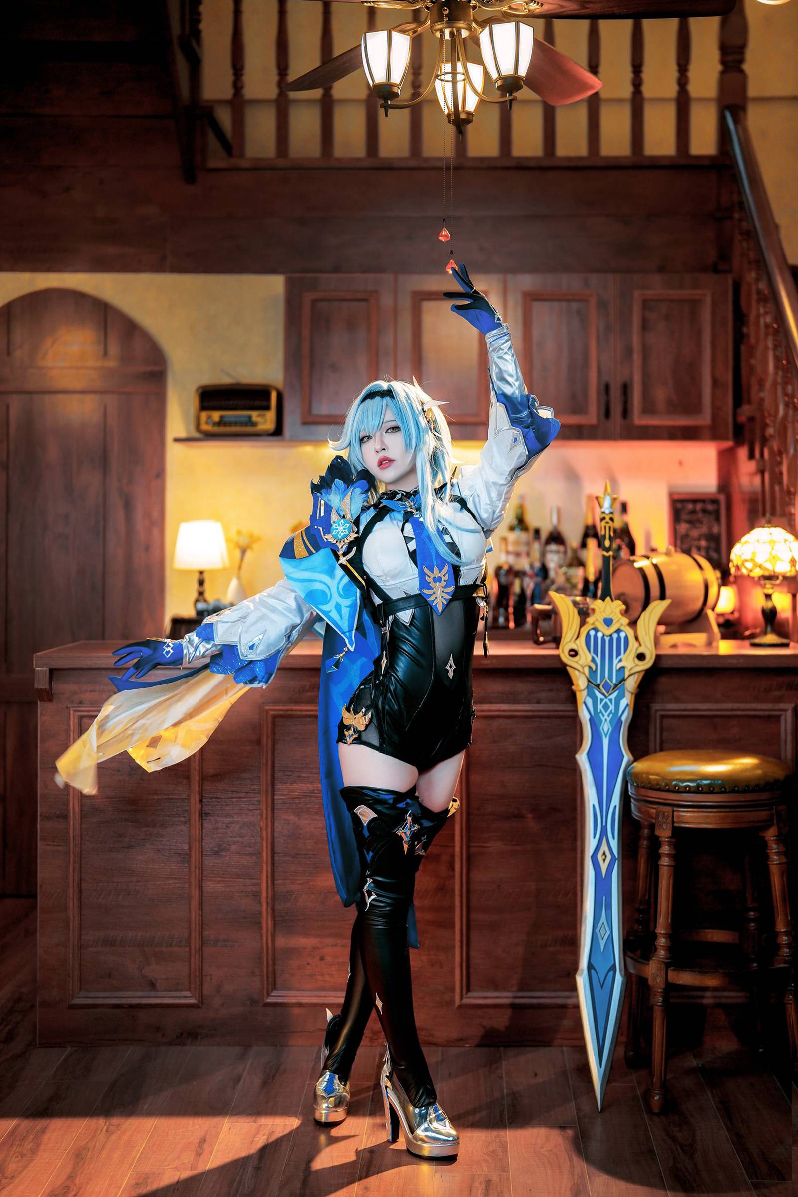 图片[17]-半半子  – 原神优菈[55P] – 速更版-美库