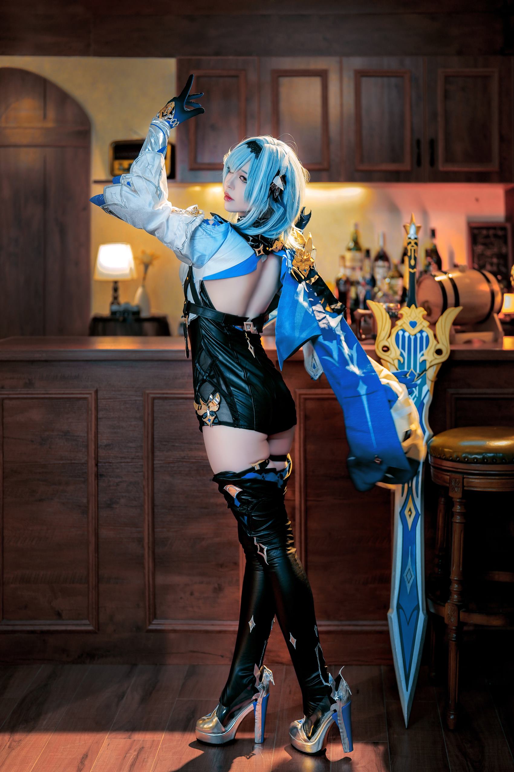 图片[18]-半半子  – 原神优菈[55P] – 速更版-美库