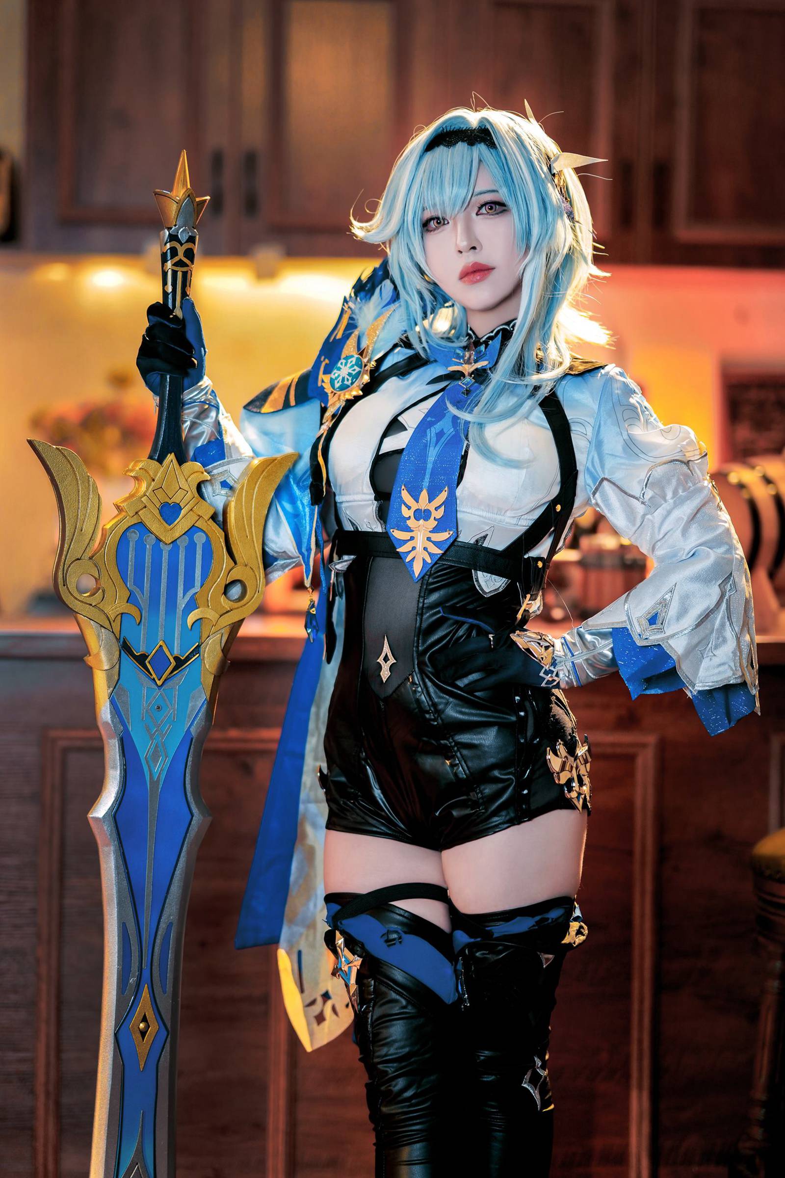 图片[20]-半半子  – 原神优菈[55P] – 速更版-美库