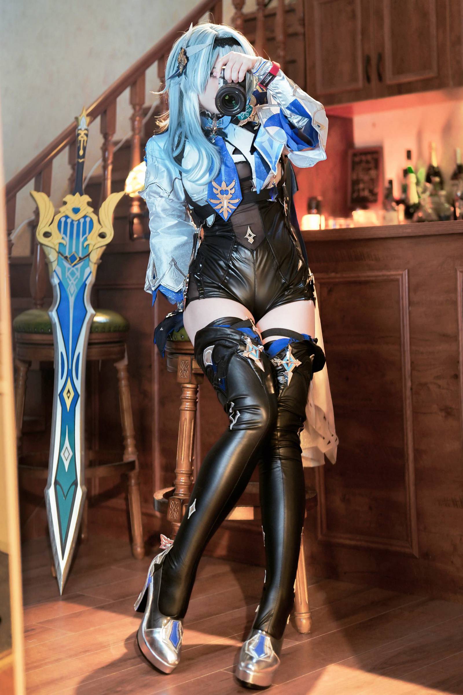 图片[34]-半半子  – 原神优菈[55P] – 速更版-美库