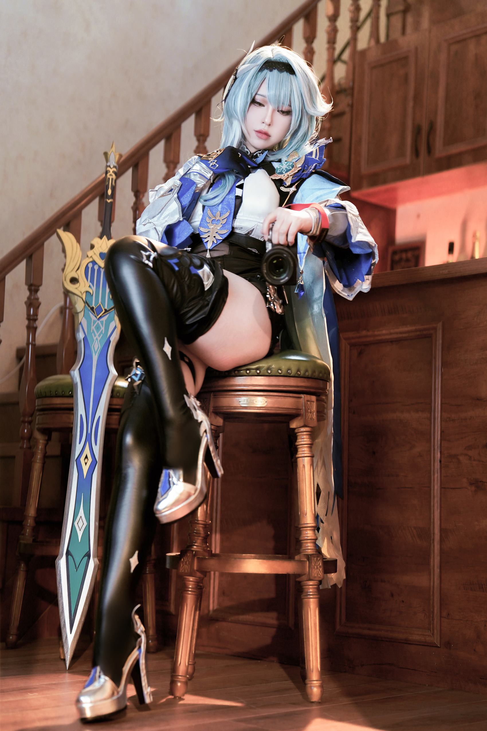 图片[35]-半半子  – 原神优菈[55P] – 速更版-美库