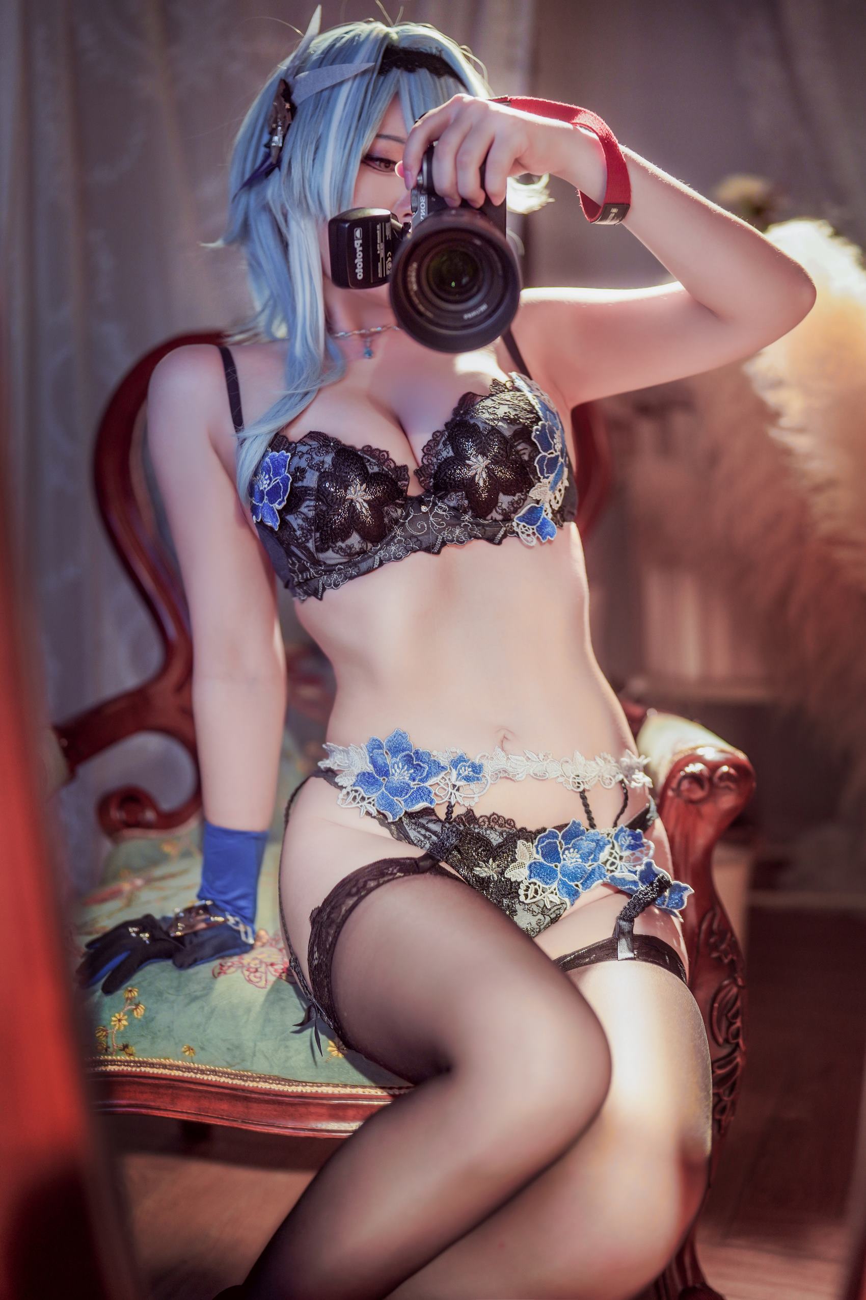 图片[43]-半半子  – 原神优菈[55P] – 速更版-美库