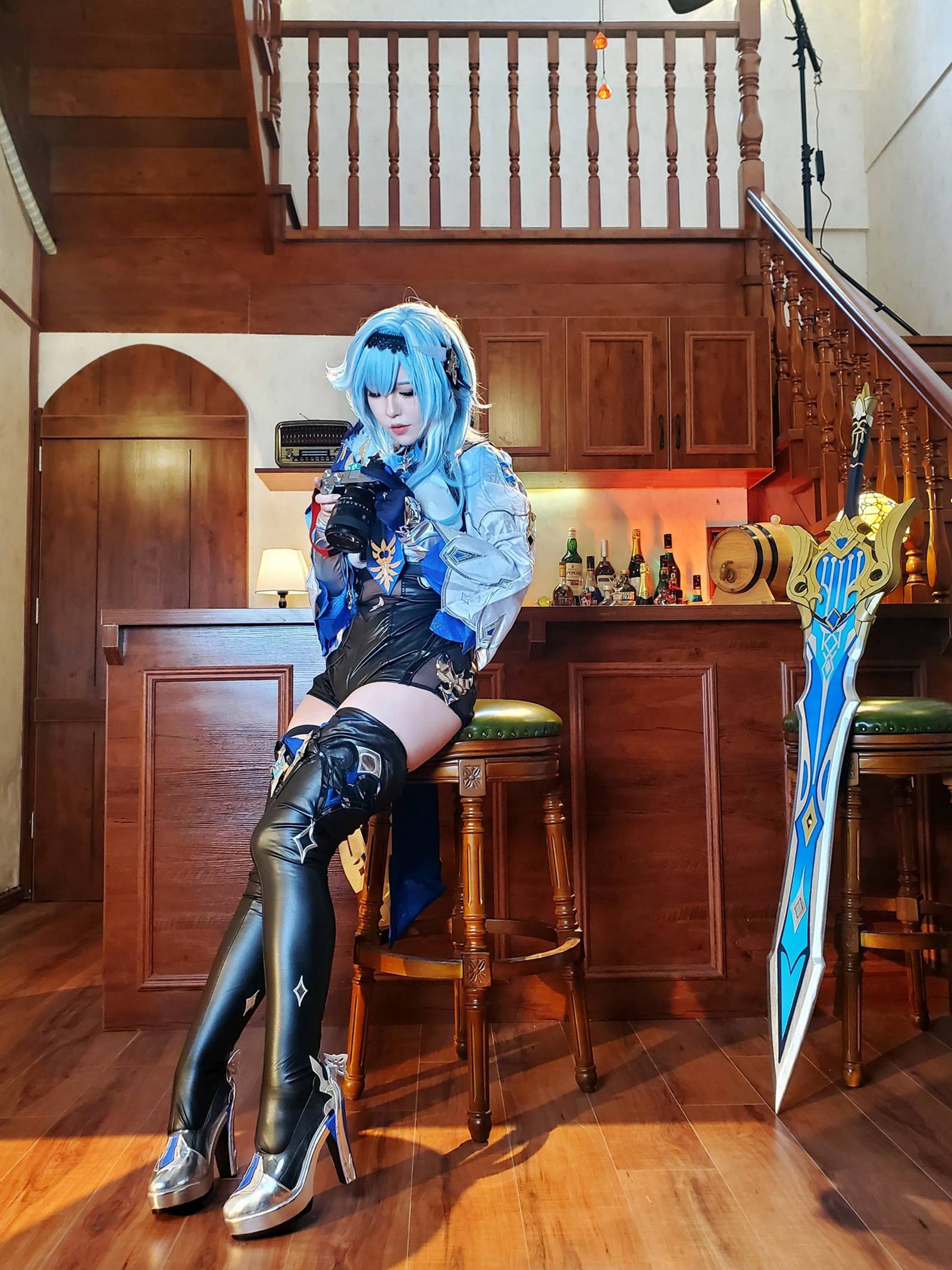 图片[50]-半半子  – 原神优菈[55P] – 速更版-美库