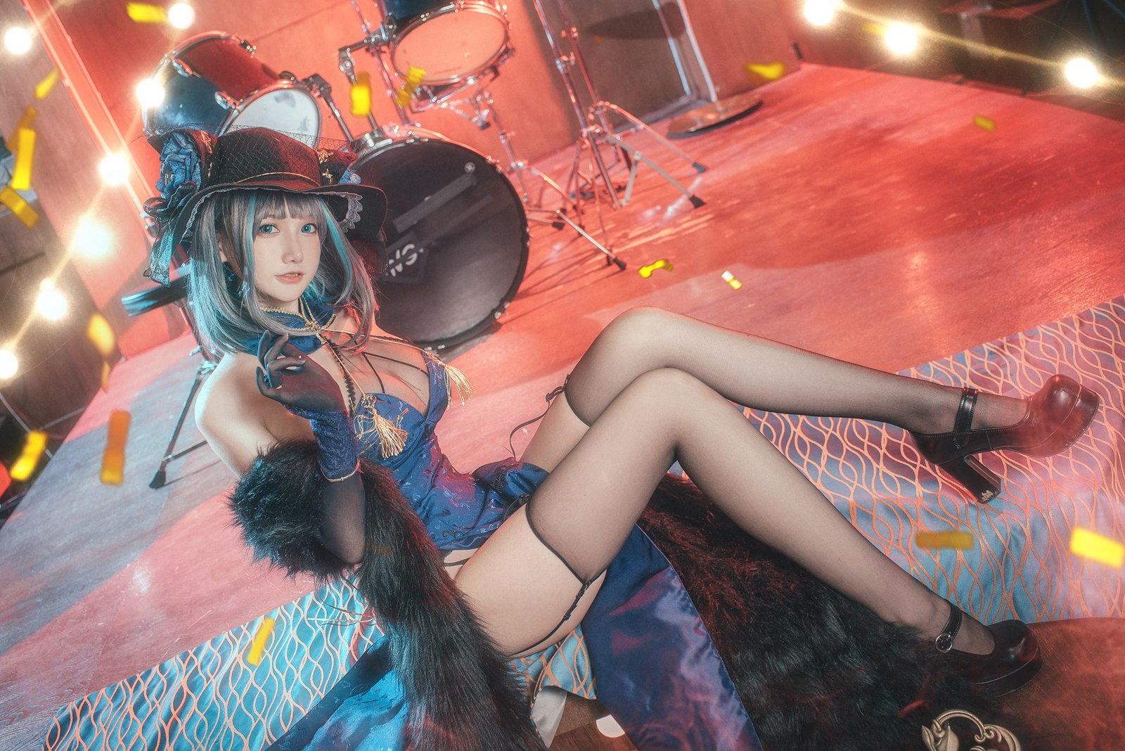 图片[15]-仙九Airi  – 柴郡旗袍[22P] – 速更版-美库