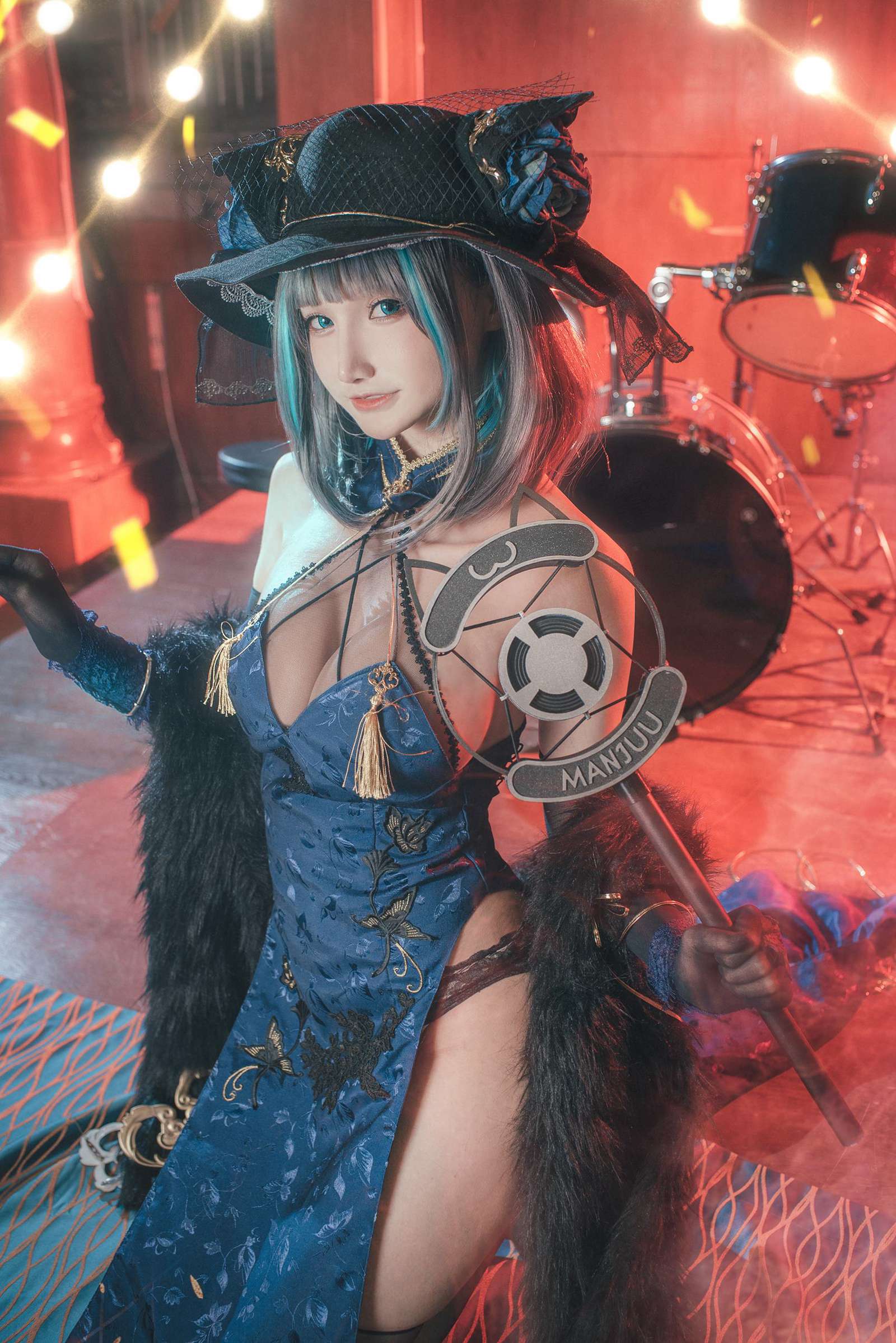 图片[18]-仙九Airi  – 柴郡旗袍[22P] – 速更版-美库