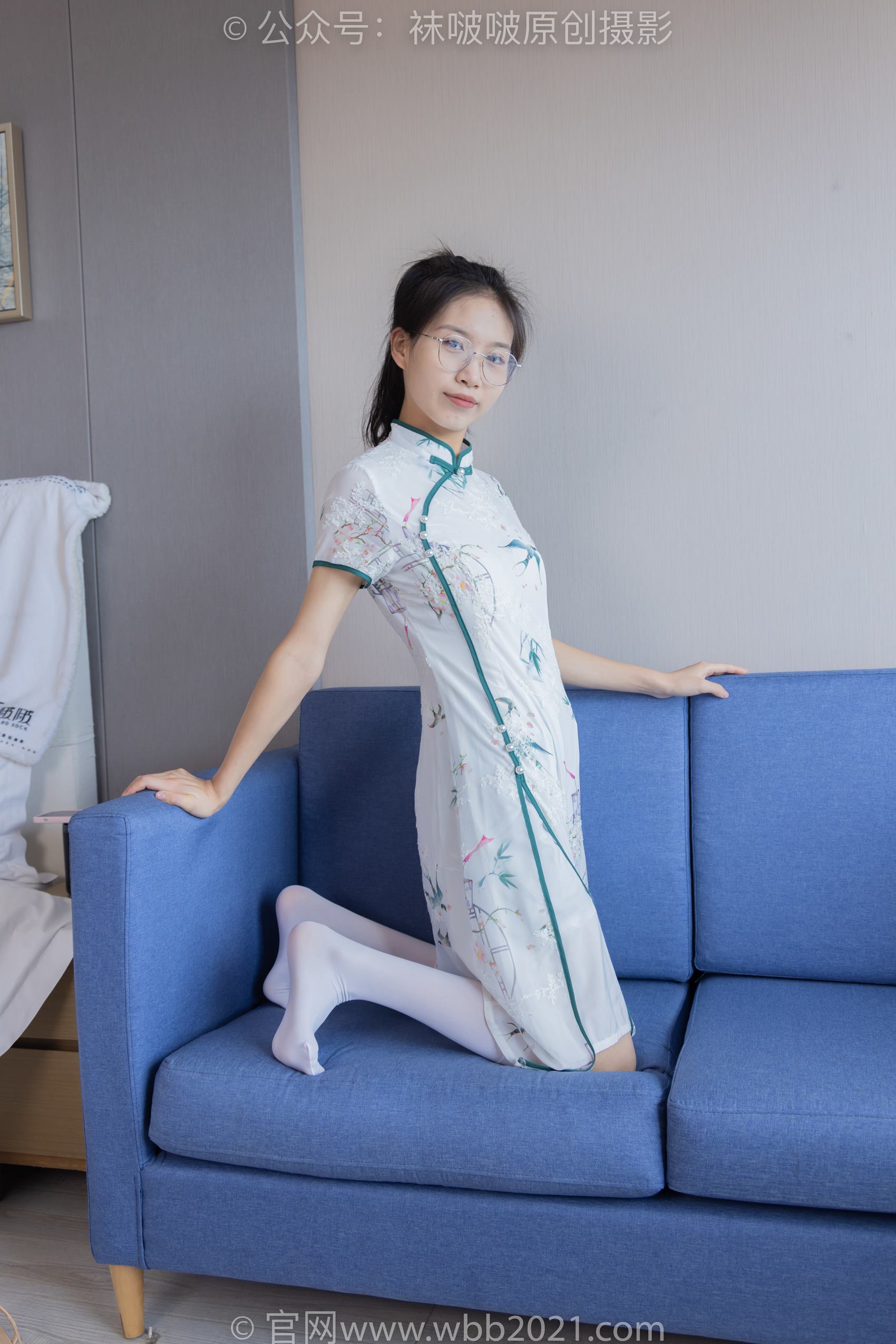 图片[27]-[BoBoSocks袜啵啵]NO.371 芝士-平底鞋、高跟凉鞋、厚白丝小腿袜、短白丝[140P] – 速更版-美库