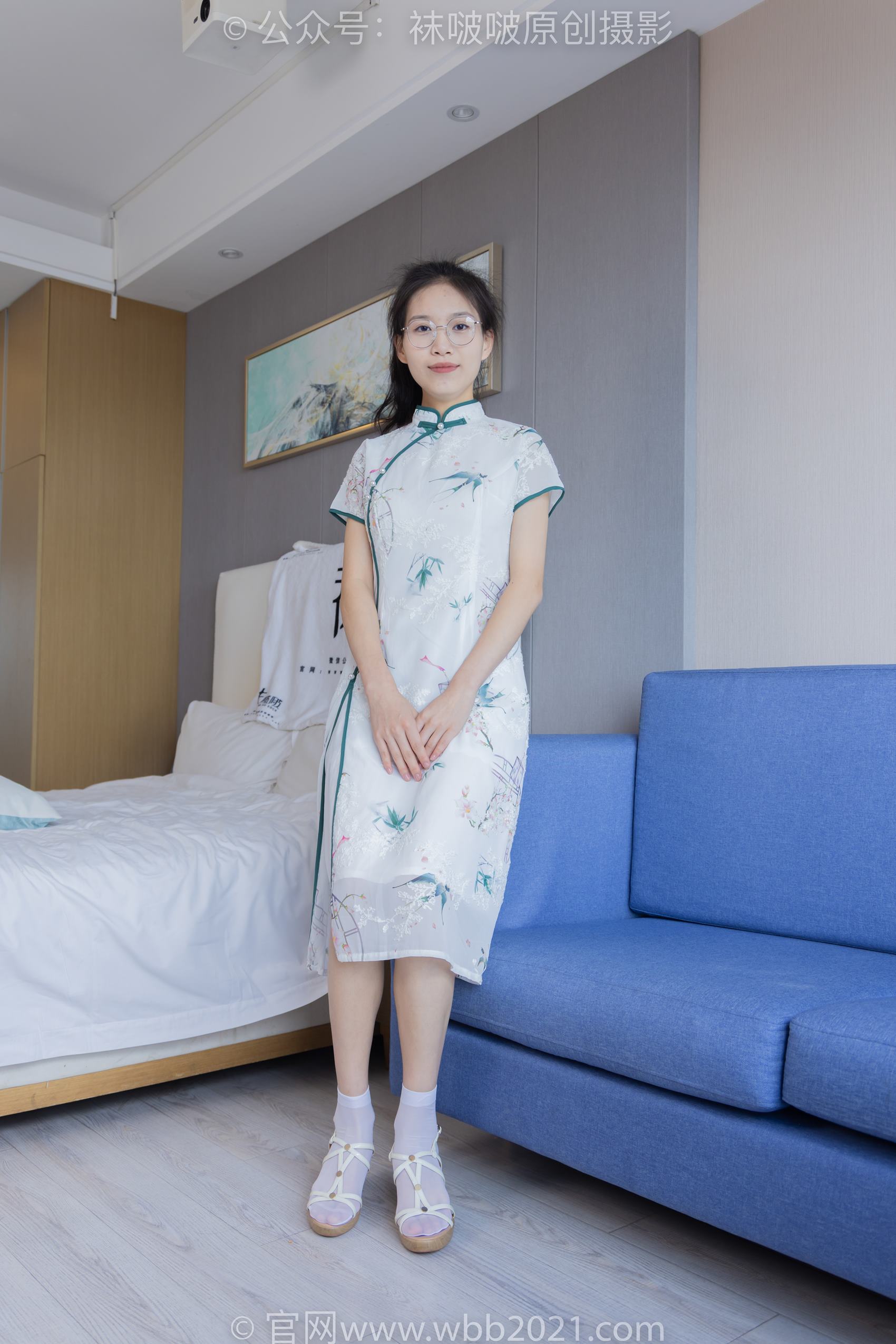 图片[55]-[BoBoSocks袜啵啵]NO.371 芝士-平底鞋、高跟凉鞋、厚白丝小腿袜、短白丝[140P] – 速更版-美库