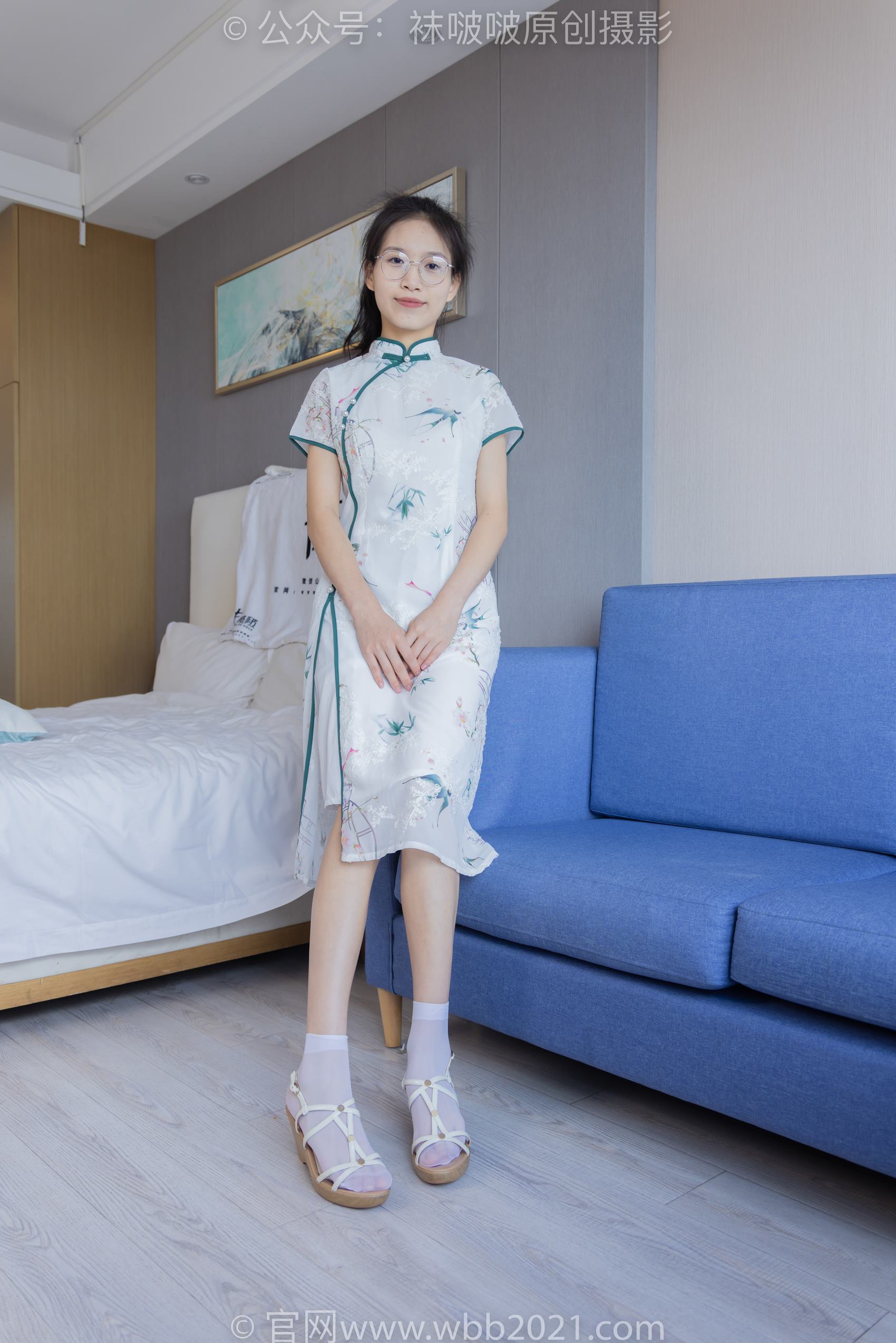 图片[57]-[BoBoSocks袜啵啵]NO.371 芝士-平底鞋、高跟凉鞋、厚白丝小腿袜、短白丝[140P] – 速更版-美库