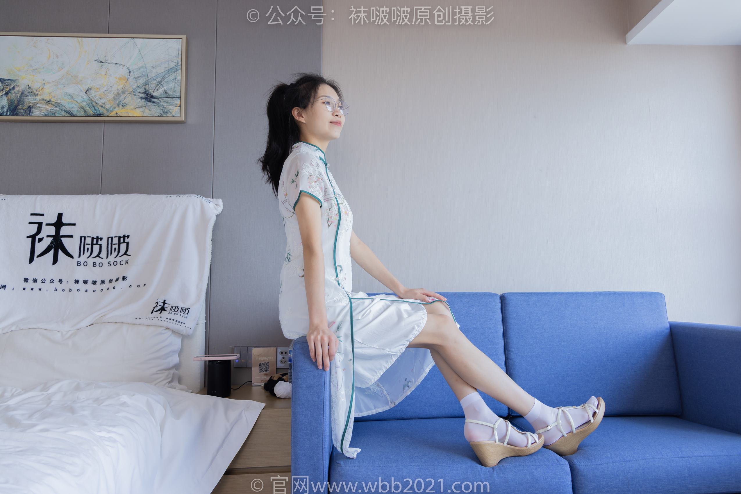 图片[64]-[BoBoSocks袜啵啵]NO.371 芝士-平底鞋、高跟凉鞋、厚白丝小腿袜、短白丝[140P] – 速更版-美库