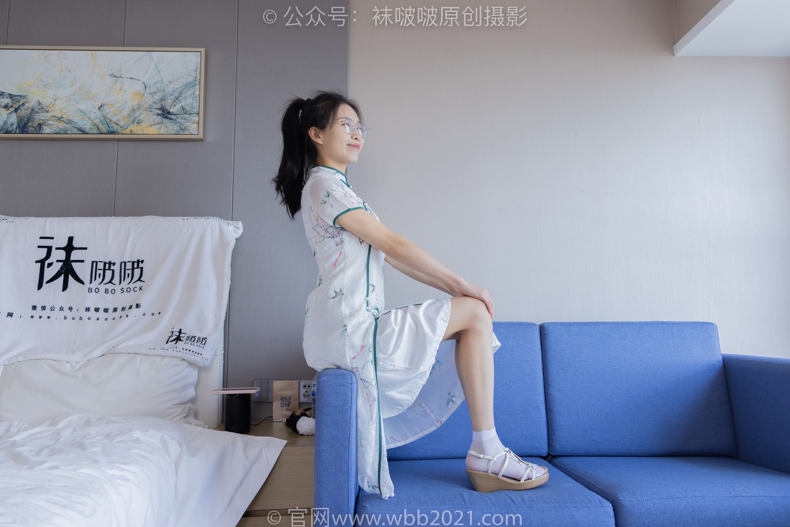 图片[65]-[BoBoSocks袜啵啵]NO.371 芝士-平底鞋、高跟凉鞋、厚白丝小腿袜、短白丝[140P] – 速更版-美库