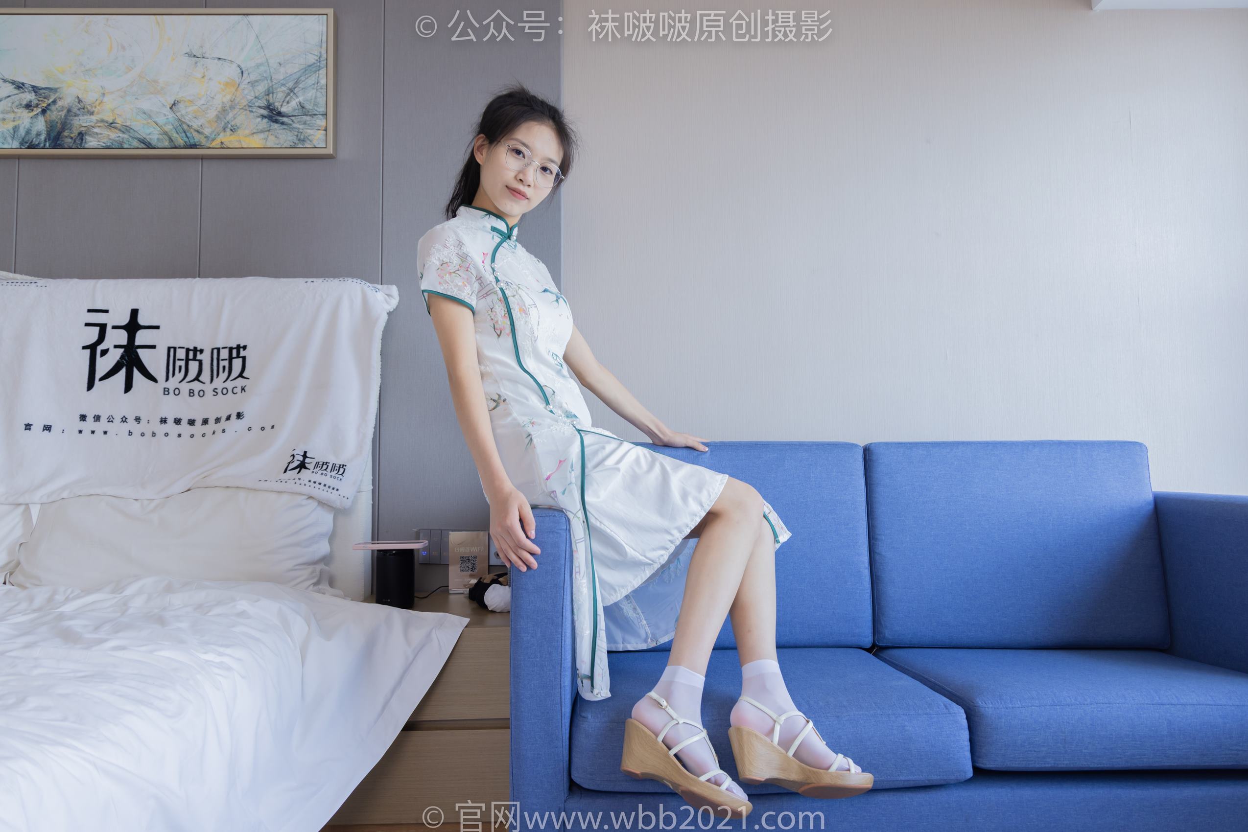 图片[67]-[BoBoSocks袜啵啵]NO.371 芝士-平底鞋、高跟凉鞋、厚白丝小腿袜、短白丝[140P] – 速更版-美库