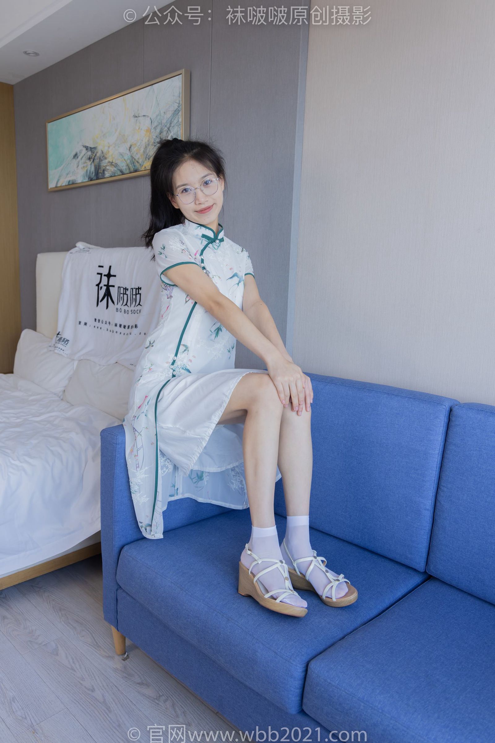 图片[73]-[BoBoSocks袜啵啵]NO.371 芝士-平底鞋、高跟凉鞋、厚白丝小腿袜、短白丝[140P] – 速更版-美库