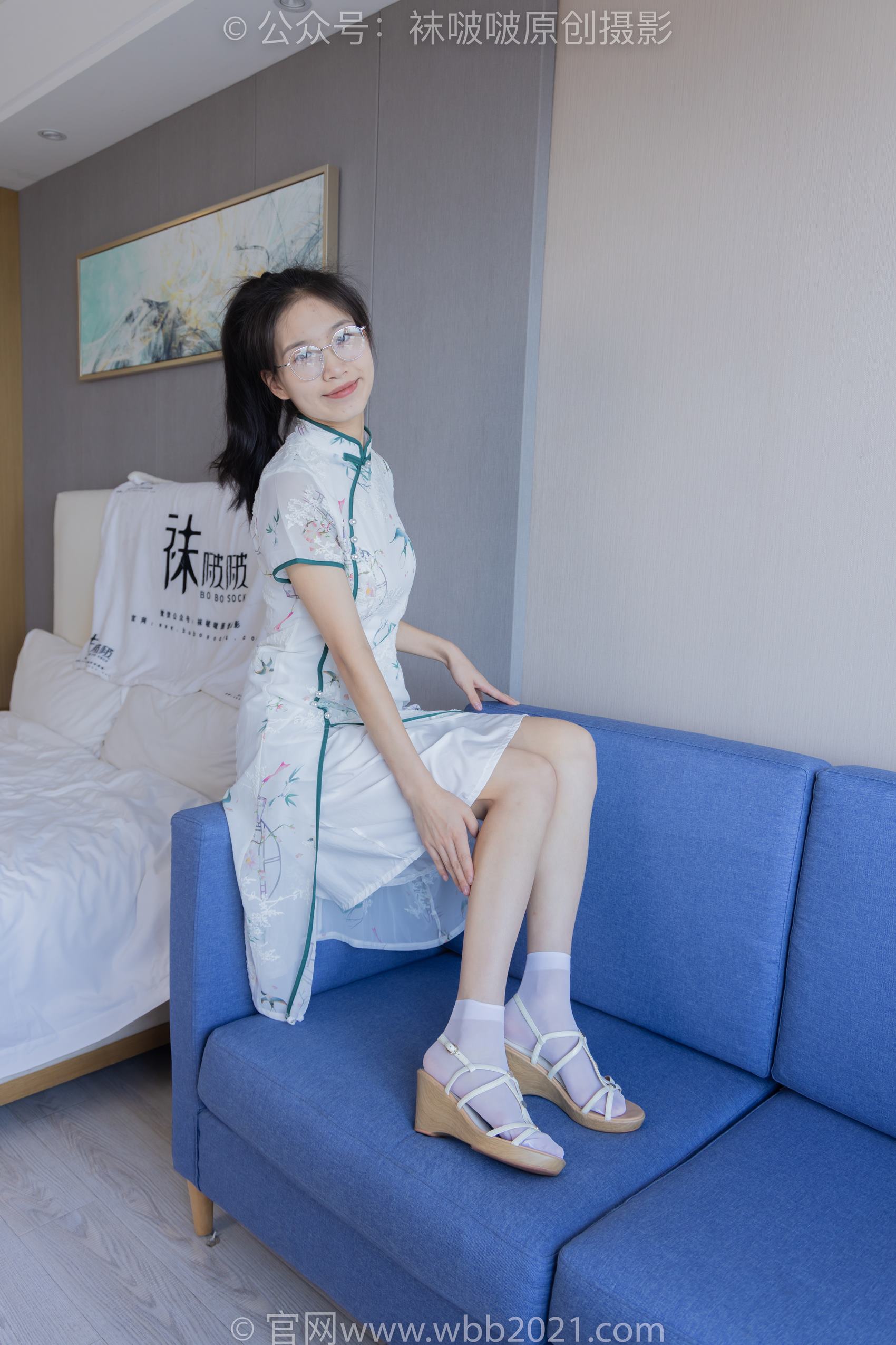 图片[76]-[BoBoSocks袜啵啵]NO.371 芝士-平底鞋、高跟凉鞋、厚白丝小腿袜、短白丝[140P] – 速更版-美库