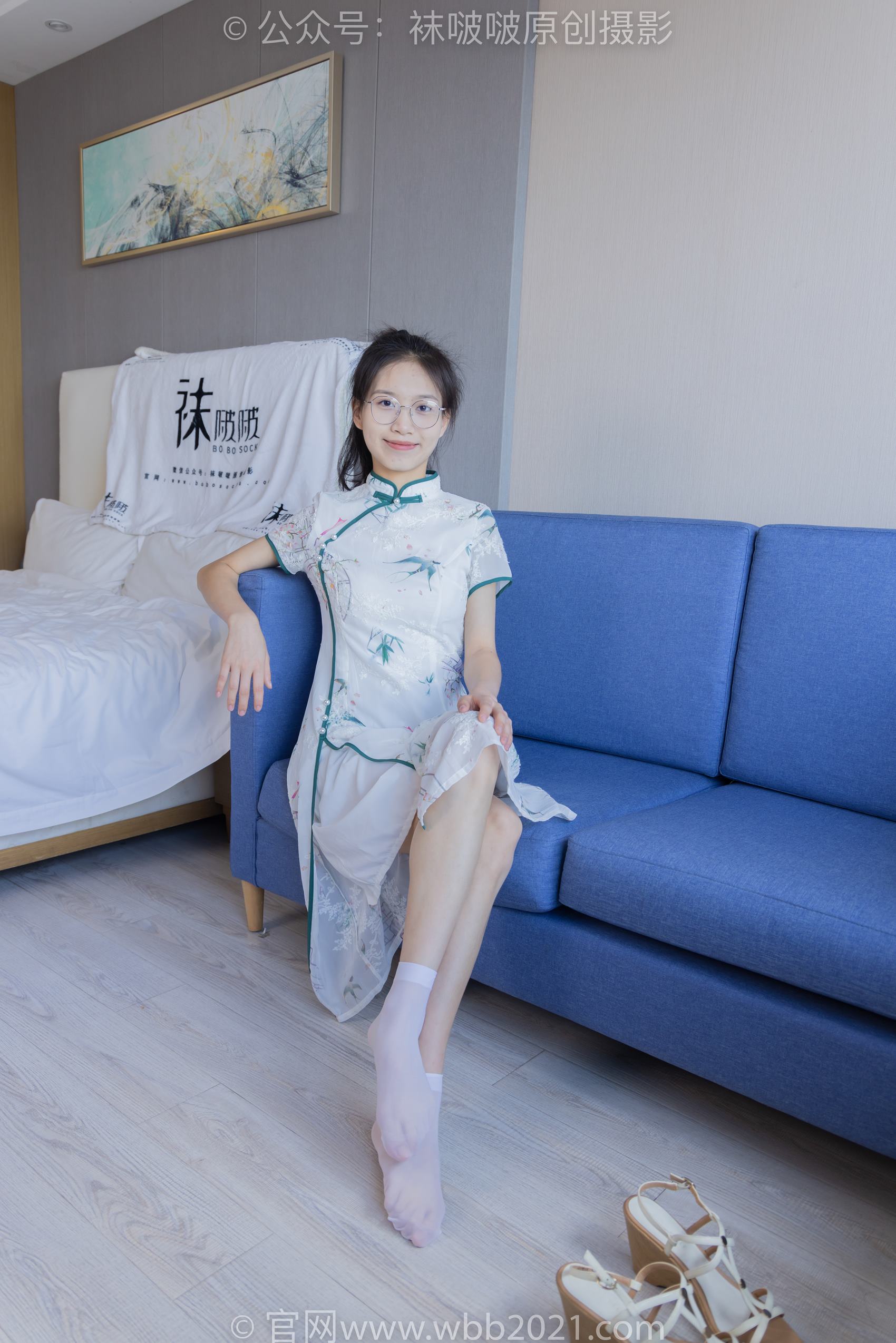 图片[86]-[BoBoSocks袜啵啵]NO.371 芝士-平底鞋、高跟凉鞋、厚白丝小腿袜、短白丝[140P] – 速更版-美库