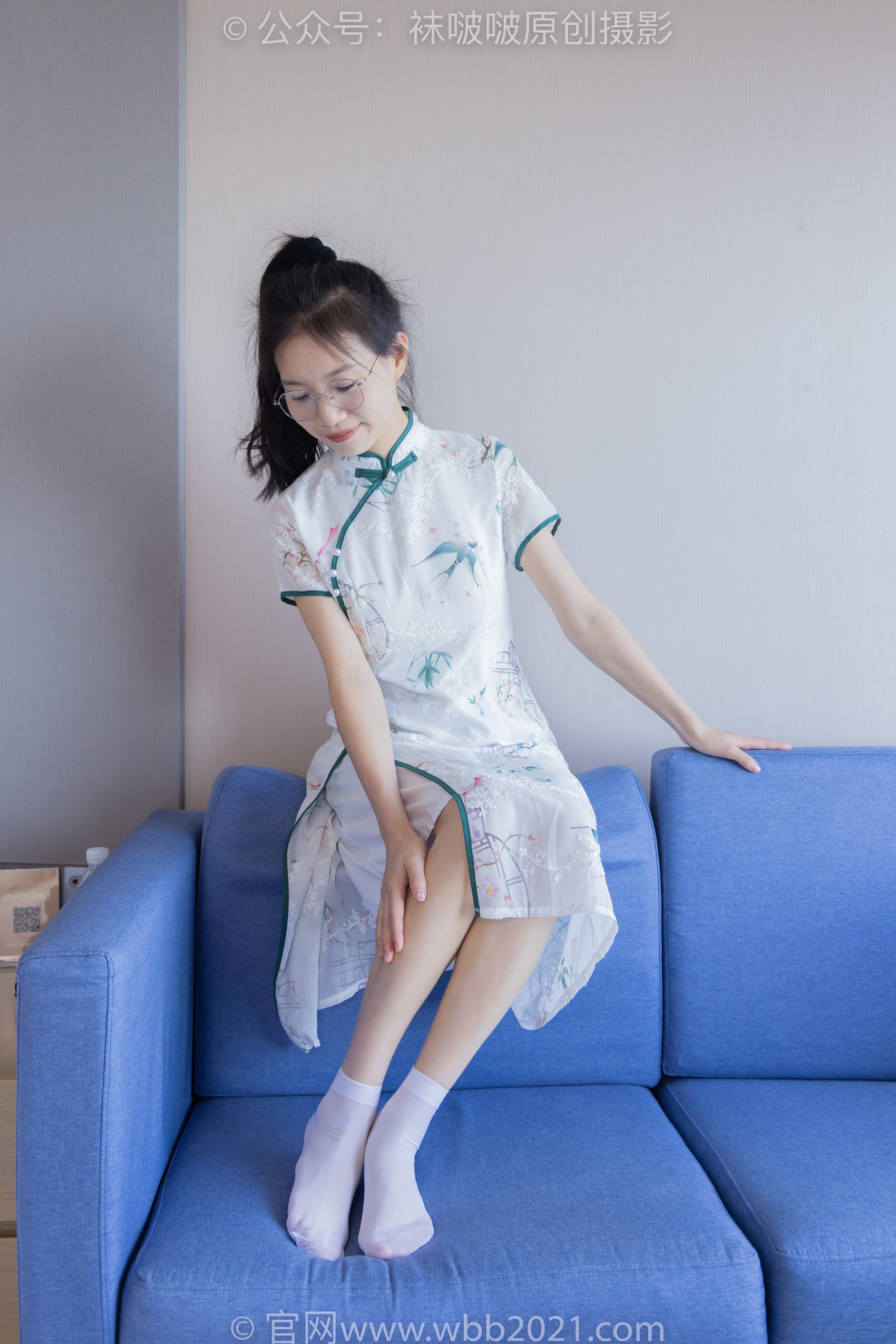 图片[95]-[BoBoSocks袜啵啵]NO.371 芝士-平底鞋、高跟凉鞋、厚白丝小腿袜、短白丝[140P] – 速更版-美库